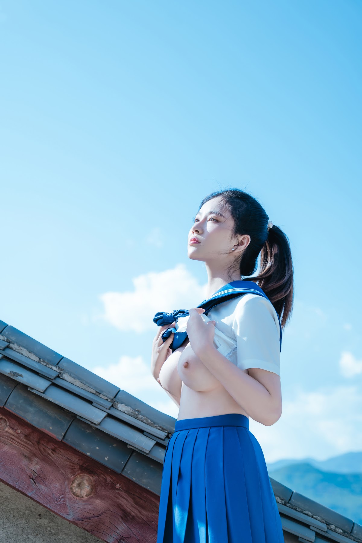 Coser@年年Nnian – 泡沫之夏JK - P32