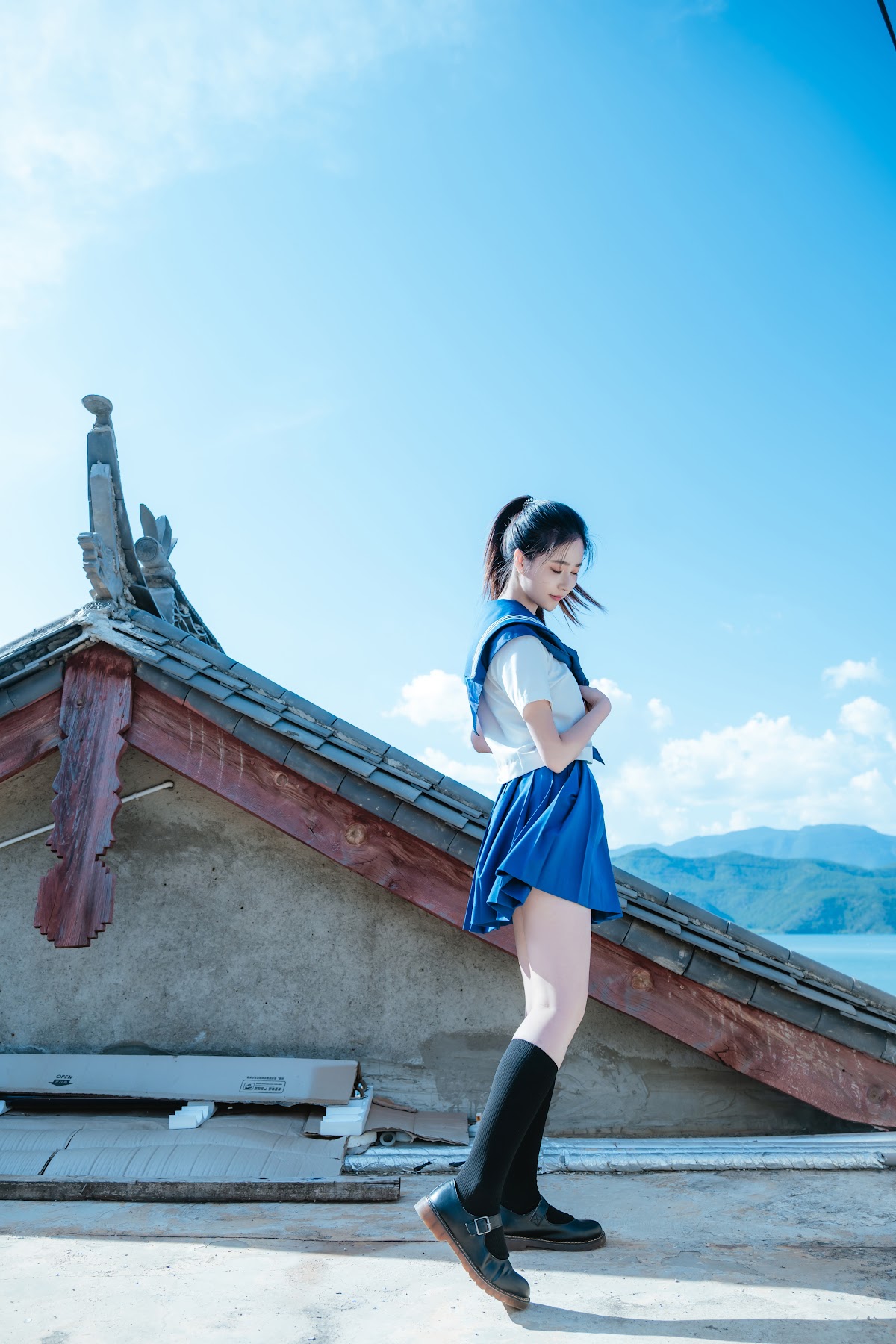 Coser@年年Nnian – 泡沫之夏JK - P39