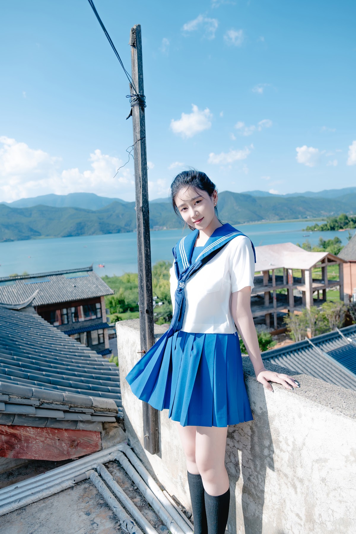 Coser@年年Nnian – 泡沫之夏JK - P47