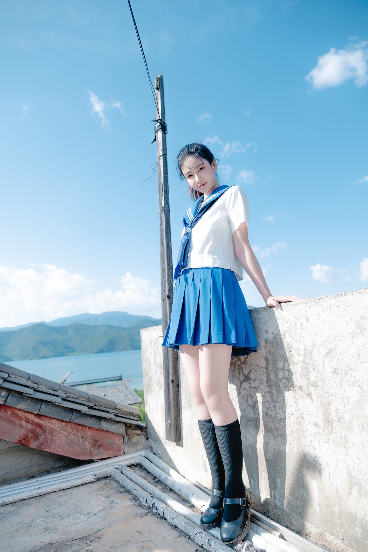 Coser@年年Nnian – 泡沫之夏JK - P48