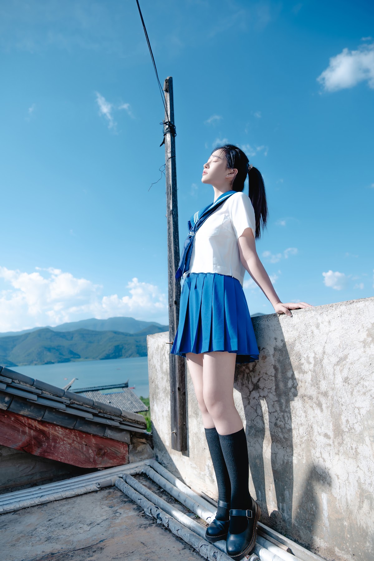 Coser@年年Nnian – 泡沫之夏JK - P49