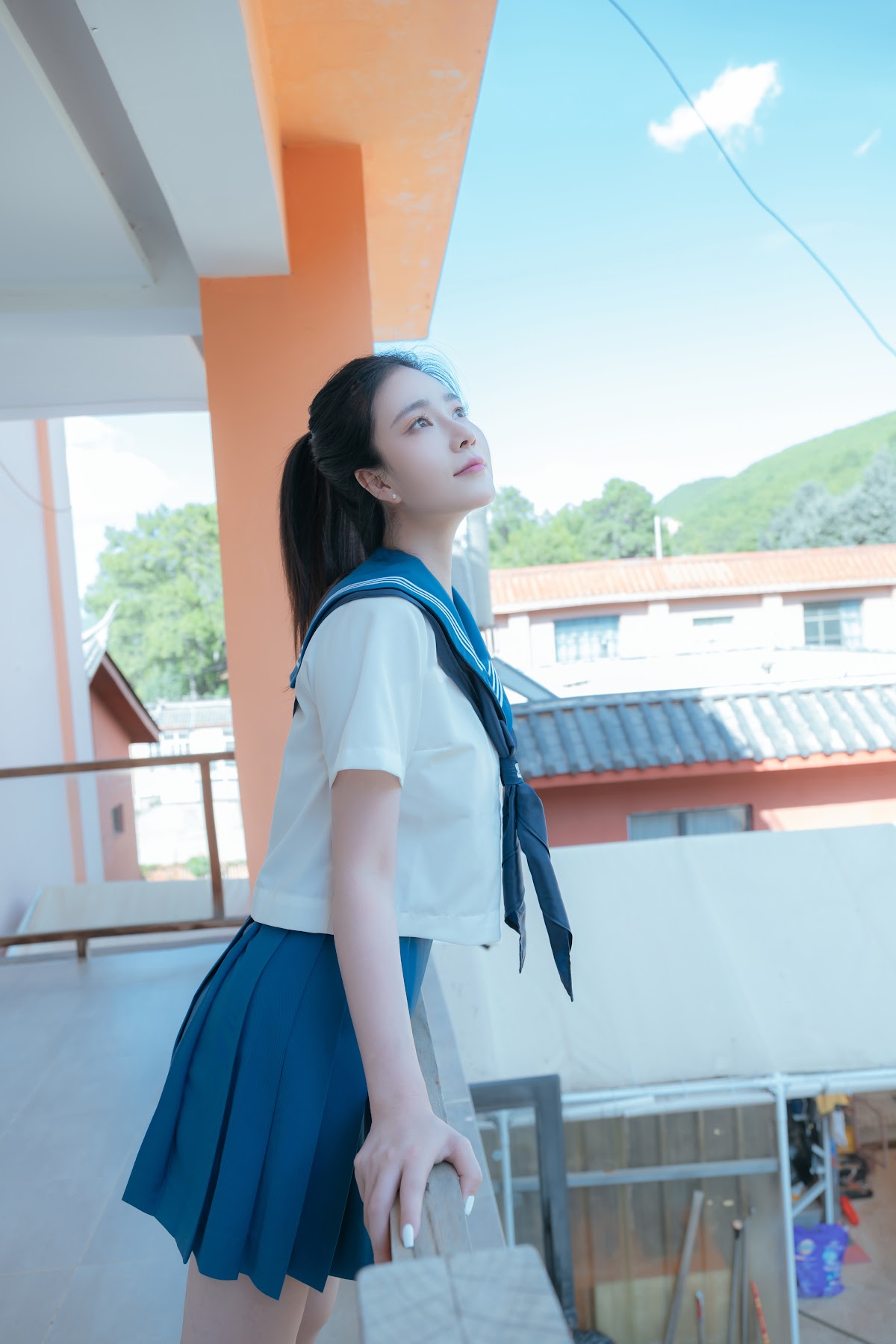 Coser@年年Nnian – 泡沫之夏JK - P6