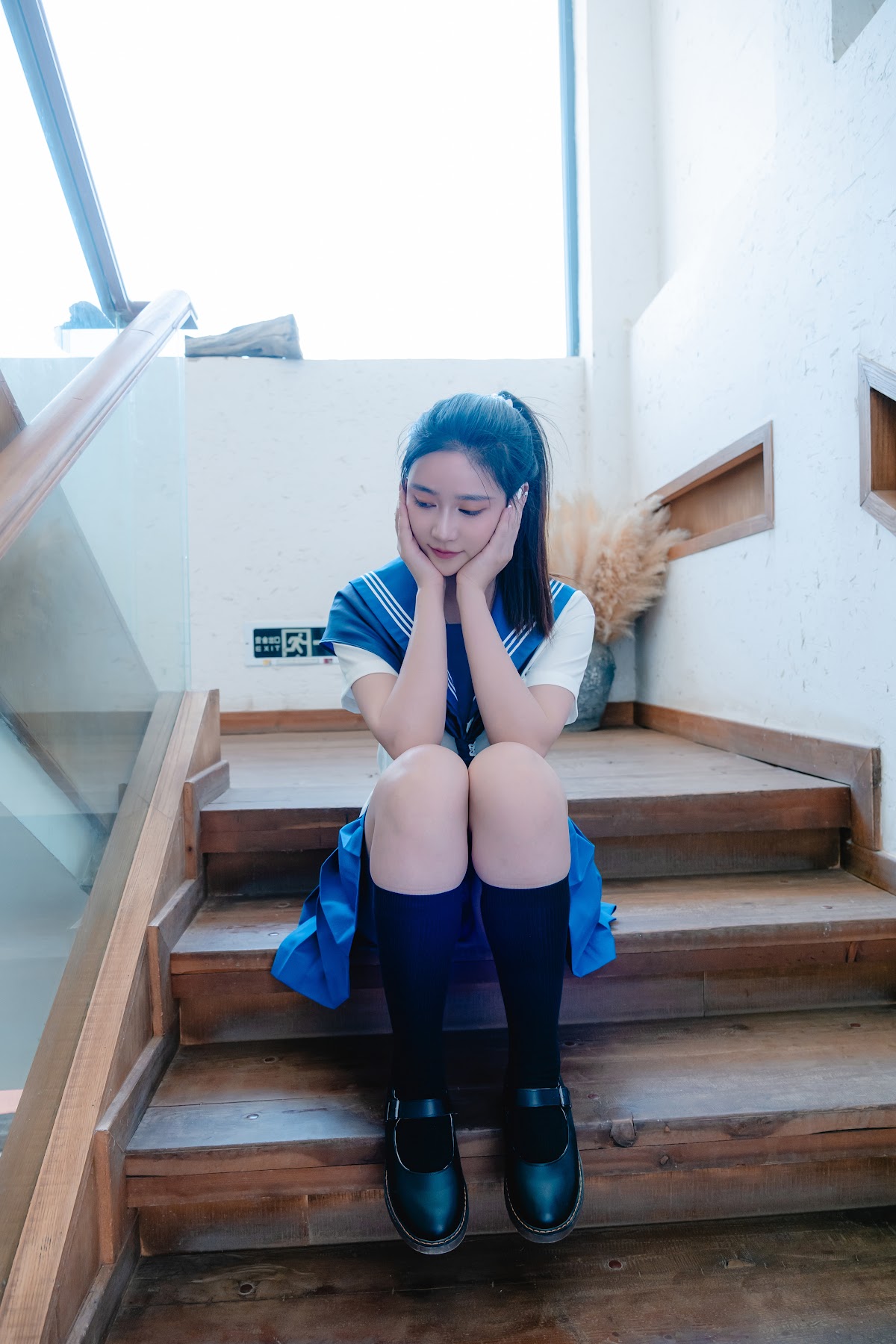 Coser@年年Nnian – 泡沫之夏JK - P70
