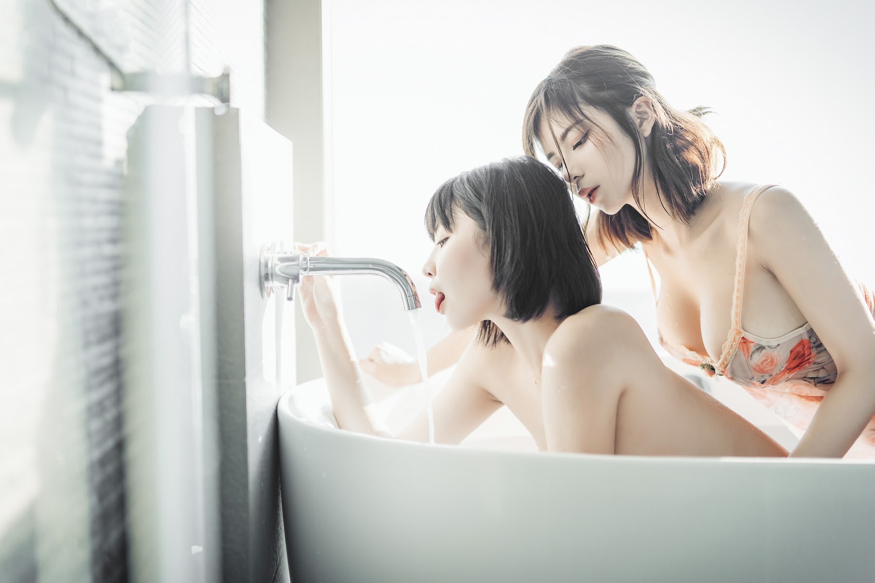 [JVID] 果宝宝 – 双全裸无码-女女情欲初尝试-美少女们的第一次 - P137