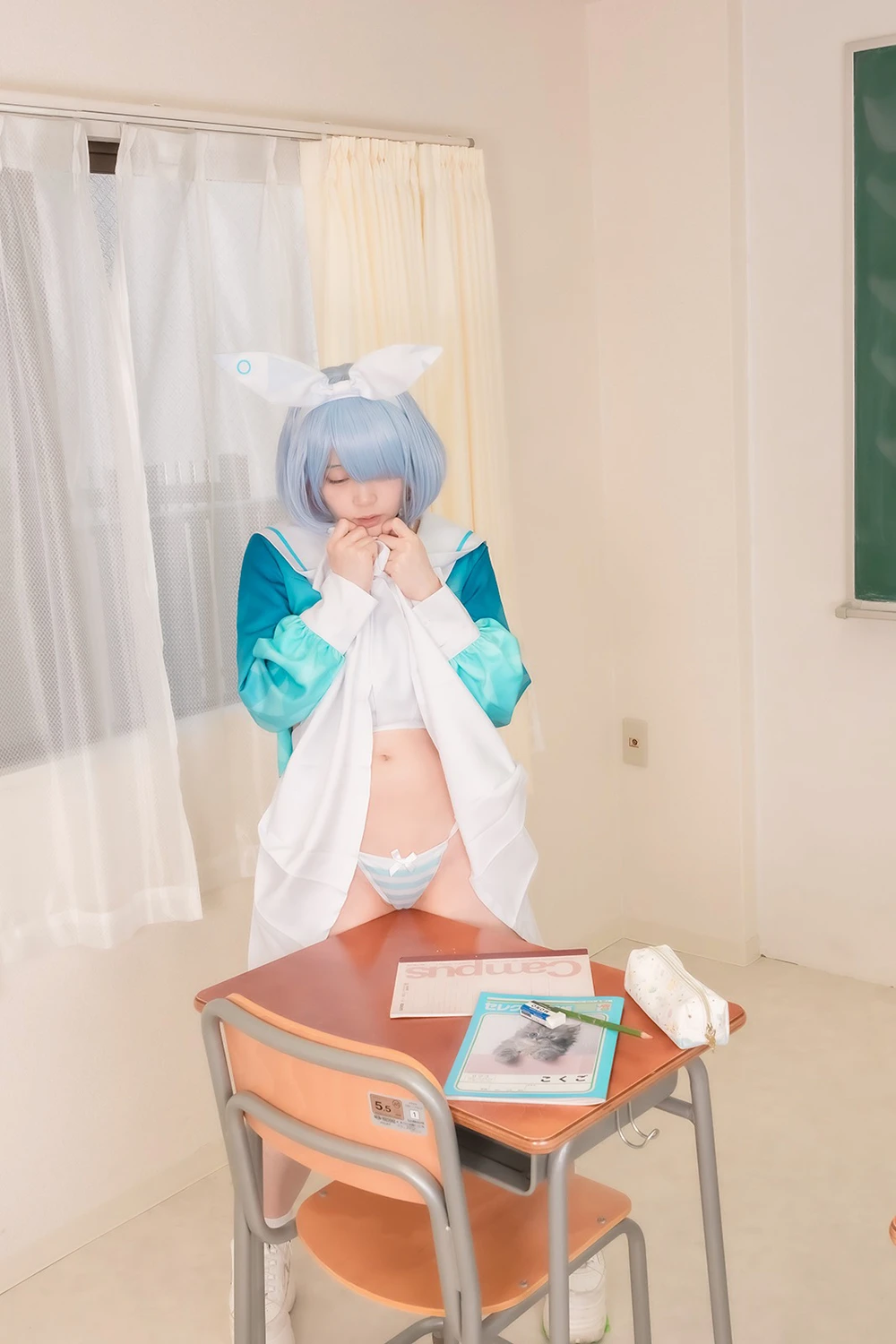 Cosplay Salt Melon 塩めろん。 – アロナちゃんと秘密の放課後 Set.01 - P3