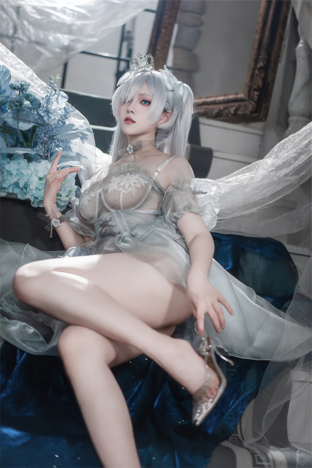 Cosplay Natsuko夏夏子 – 灰姑娘水晶公主Cinderella - P21