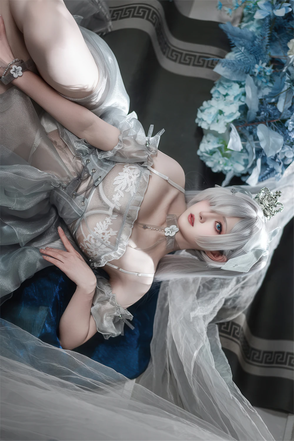 Cosplay Natsuko夏夏子 – 灰姑娘水晶公主Cinderella - P28