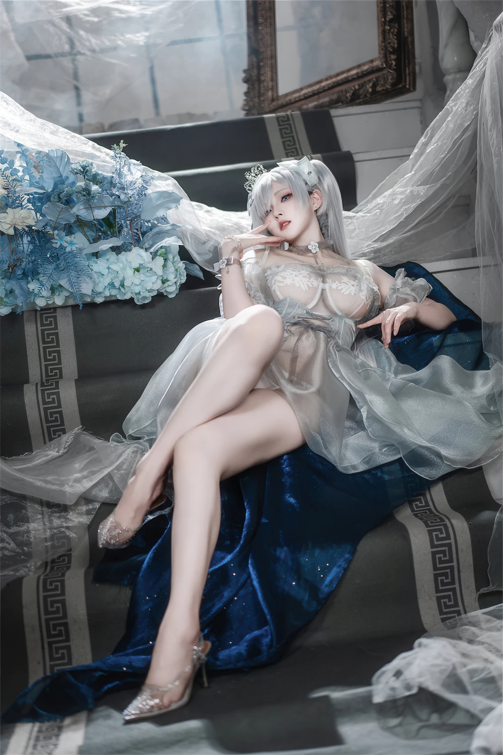 Cosplay Natsuko夏夏子 – 灰姑娘水晶公主Cinderella - P29