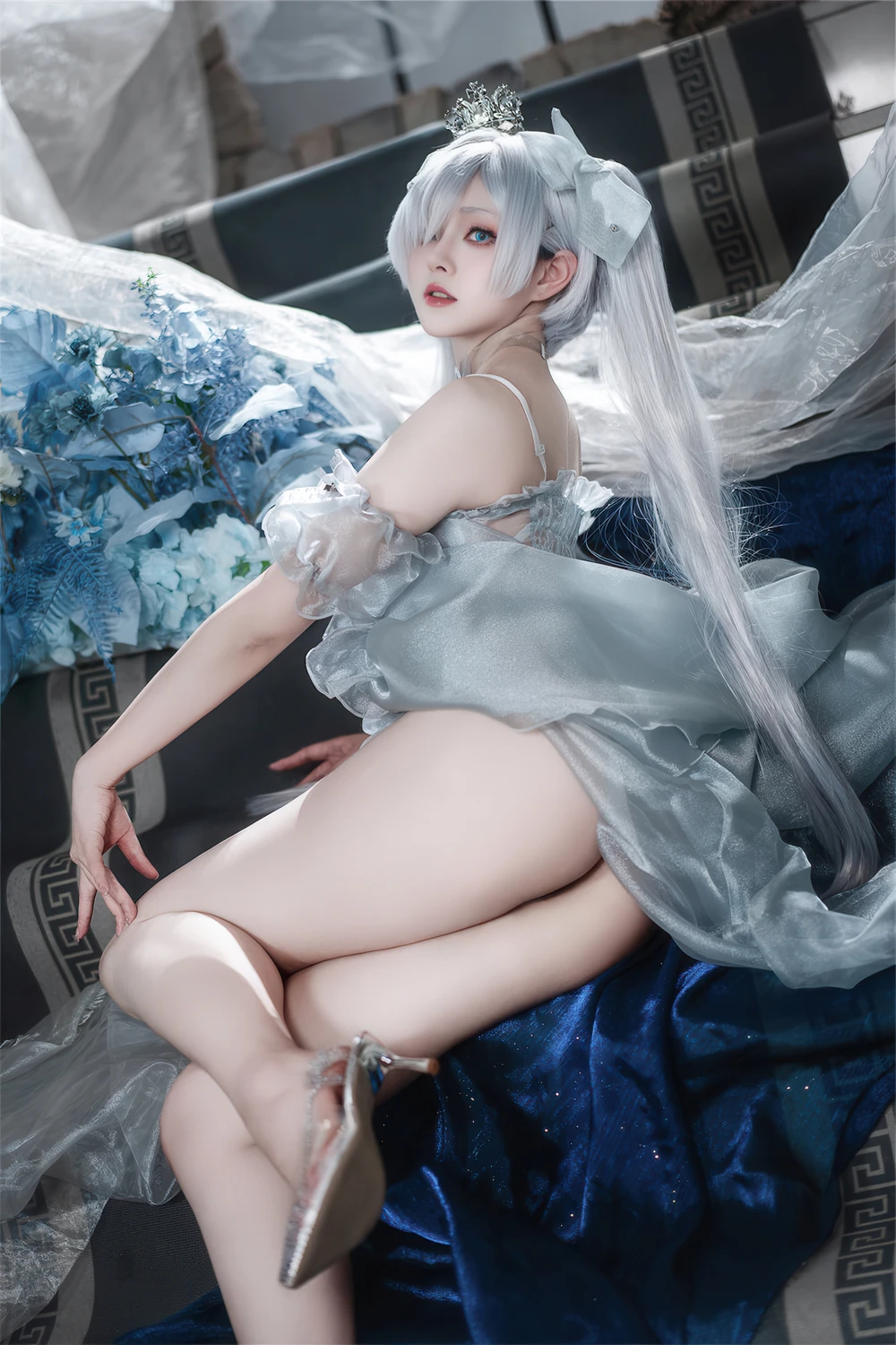 Cosplay Natsuko夏夏子 – 灰姑娘水晶公主Cinderella - P30