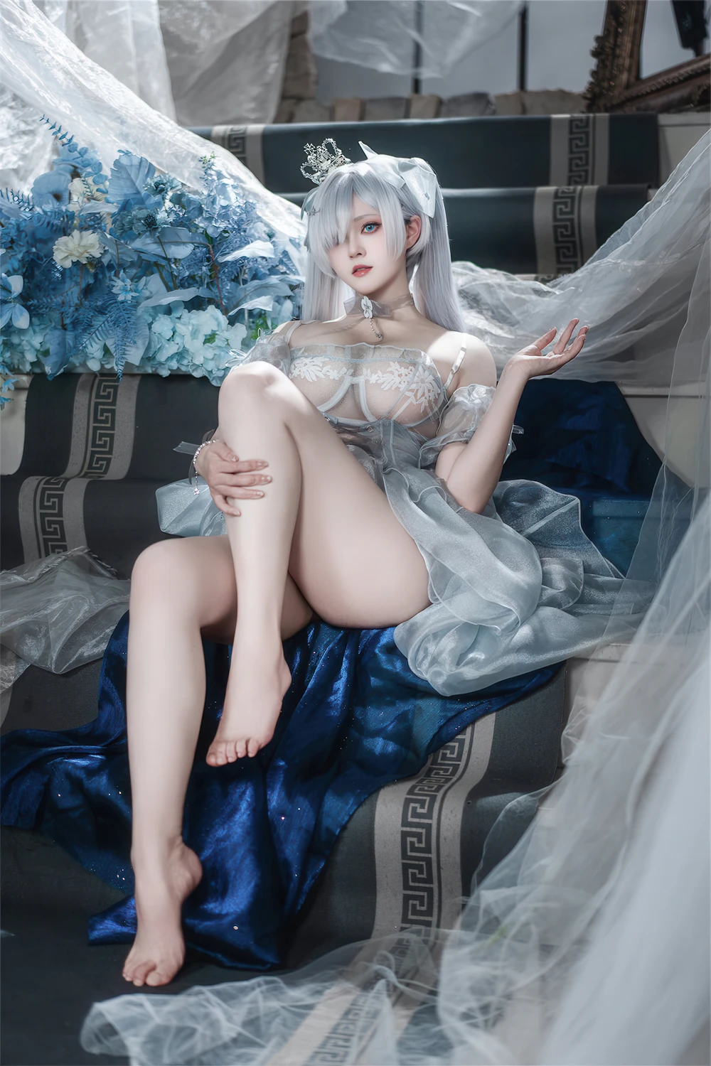 Cosplay Natsuko夏夏子 – 灰姑娘水晶公主Cinderella - P33