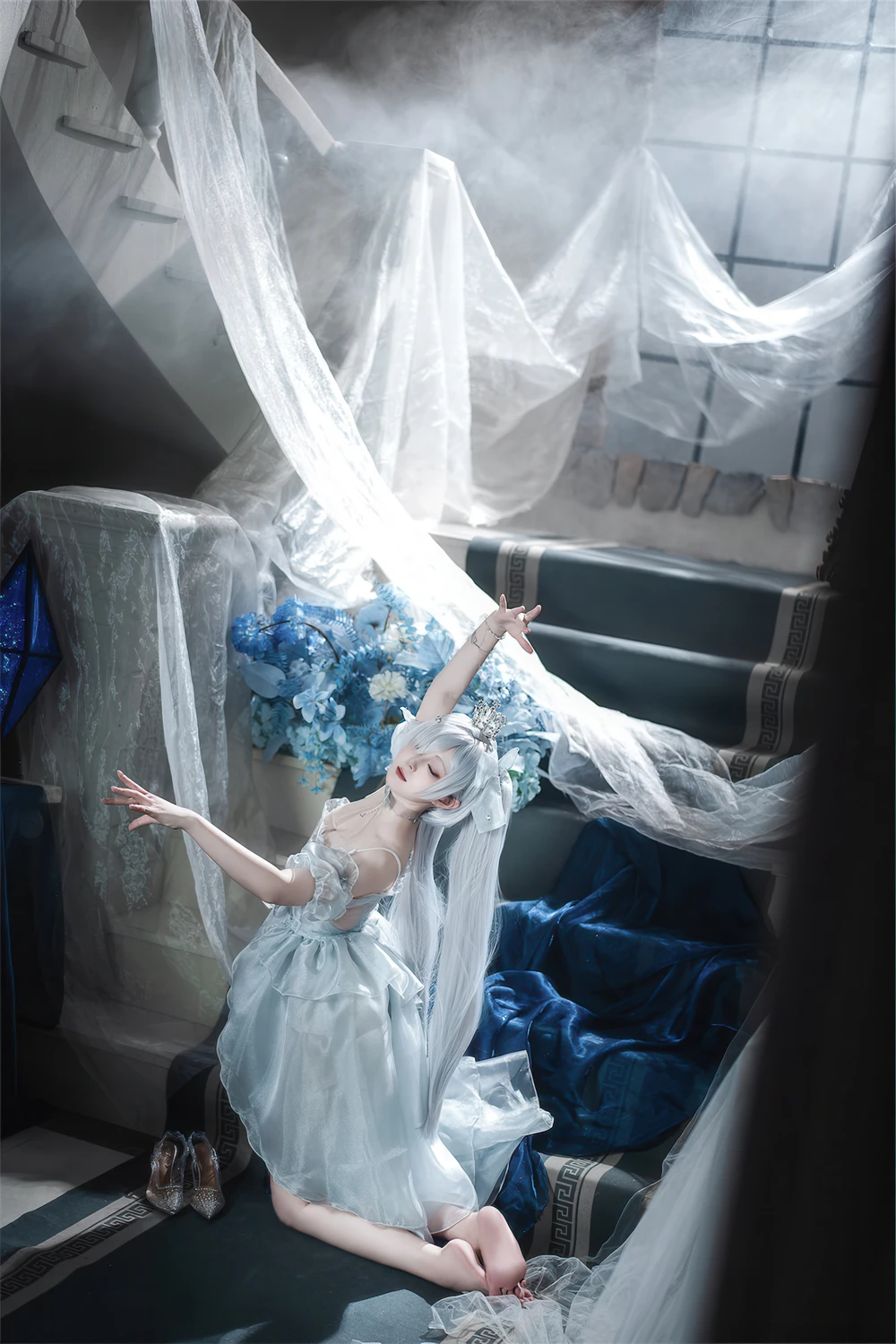 Cosplay Natsuko夏夏子 – 灰姑娘水晶公主Cinderella - P39