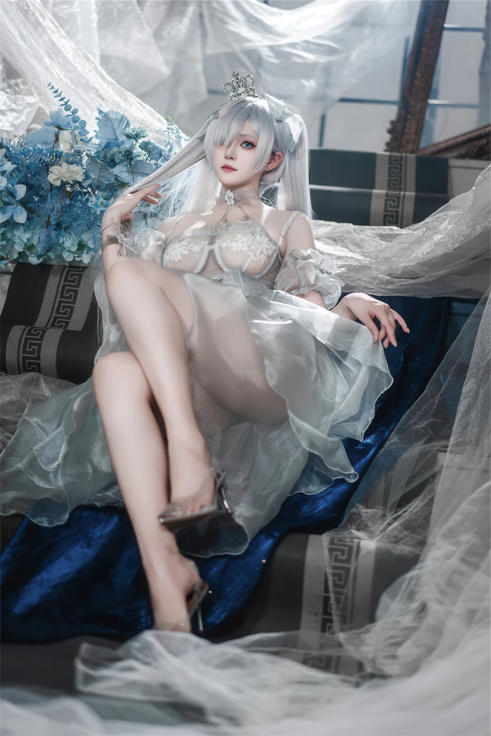 Cosplay Natsuko夏夏子 – 灰姑娘水晶公主Cinderella - P54