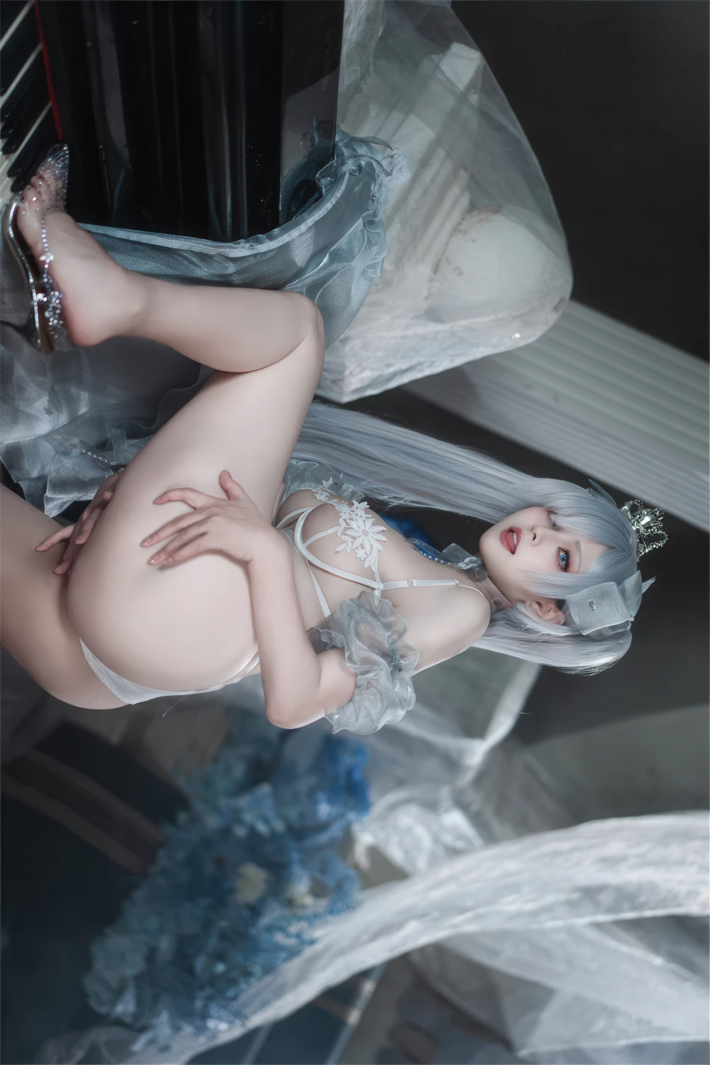 Cosplay Natsuko夏夏子 – 灰姑娘水晶公主Cinderella - P64