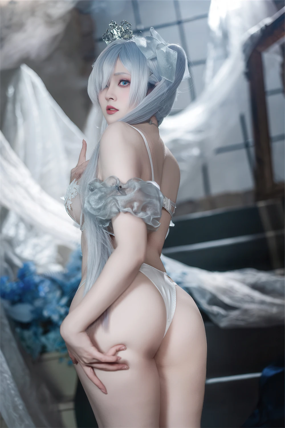 Cosplay Natsuko夏夏子 – 灰姑娘水晶公主Cinderella - P75
