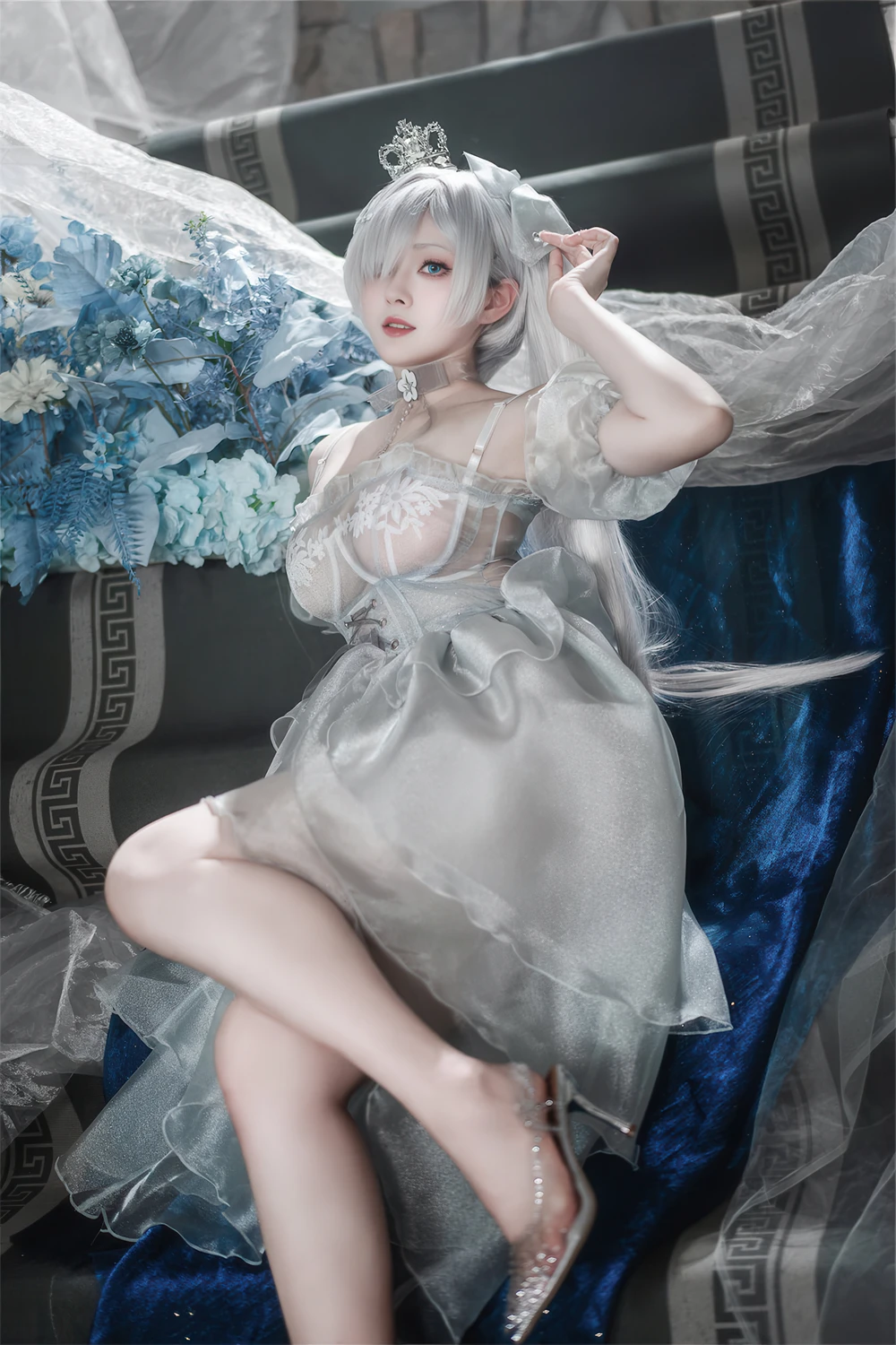 Cosplay Natsuko夏夏子 – 灰姑娘水晶公主Cinderella - P7