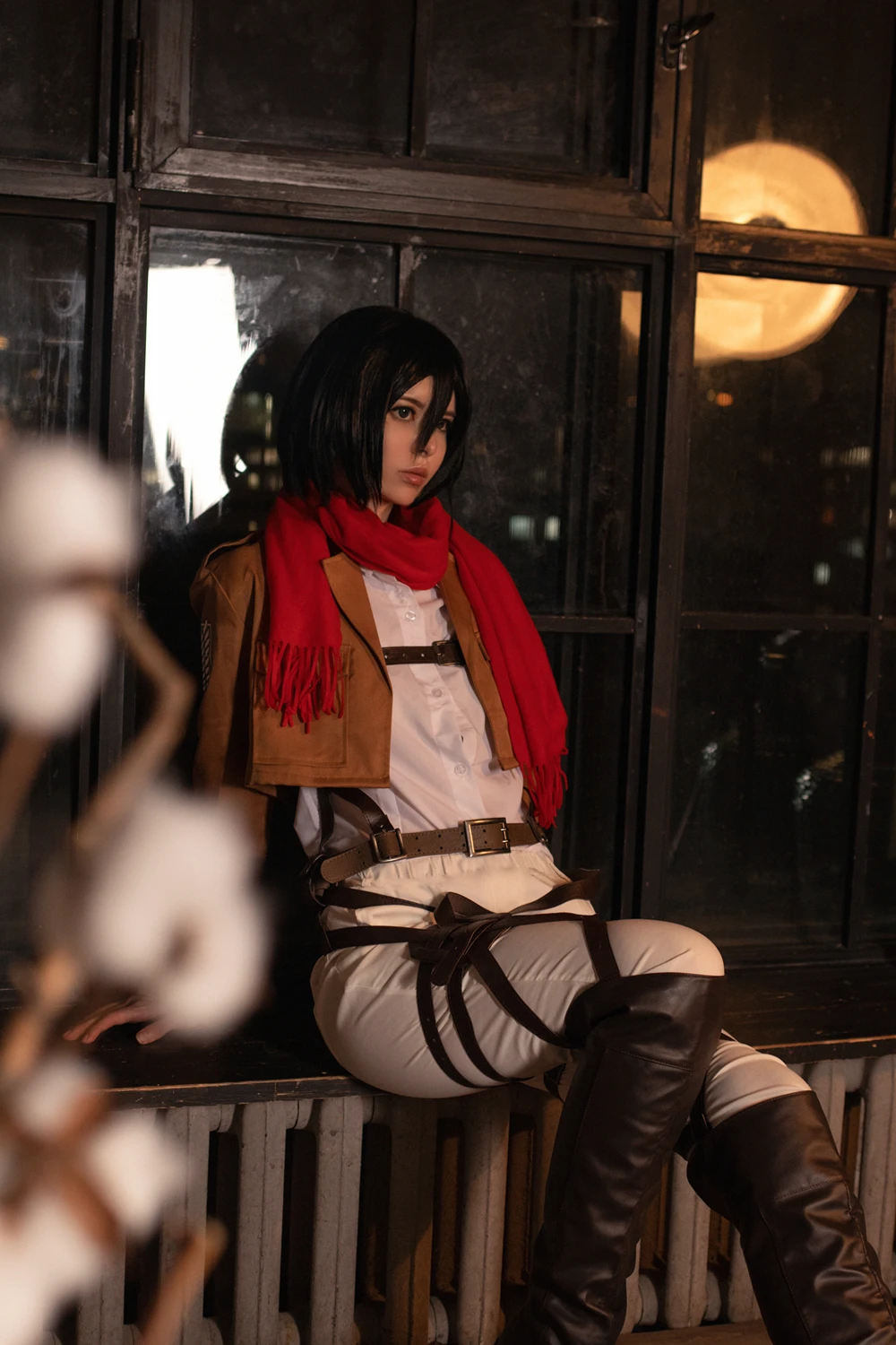 Cosplay Vinnegal – Mikasa Ackerman & Reze Battle Maid II - P37