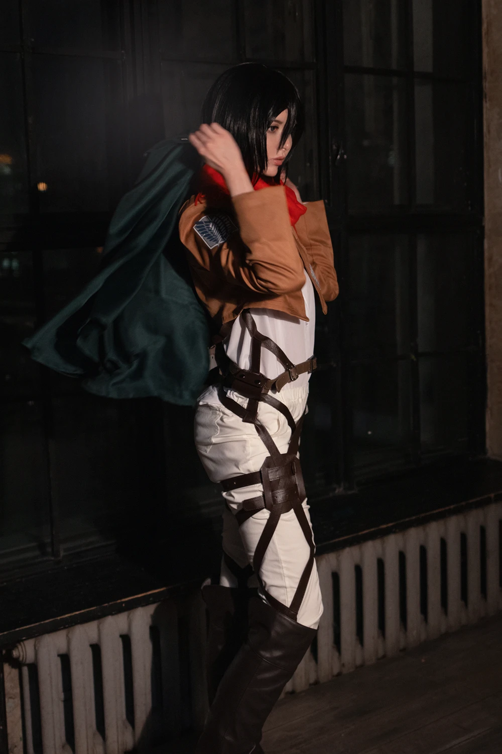 Cosplay Vinnegal – Mikasa Ackerman & Reze Battle Maid II - P39