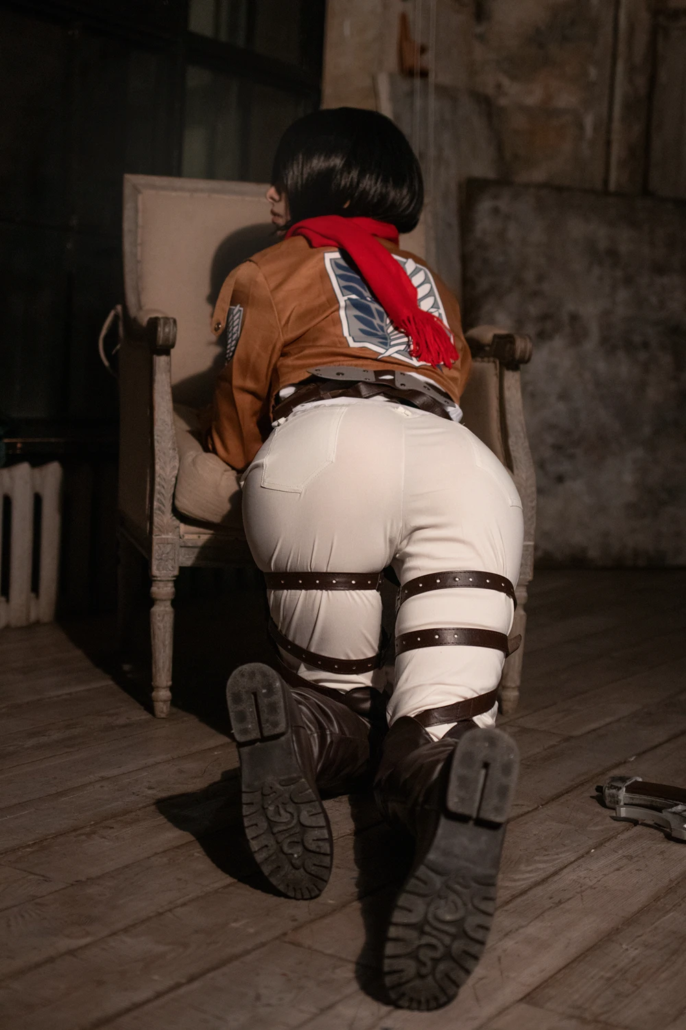 Cosplay Vinnegal – Mikasa Ackerman & Reze Battle Maid II - P41