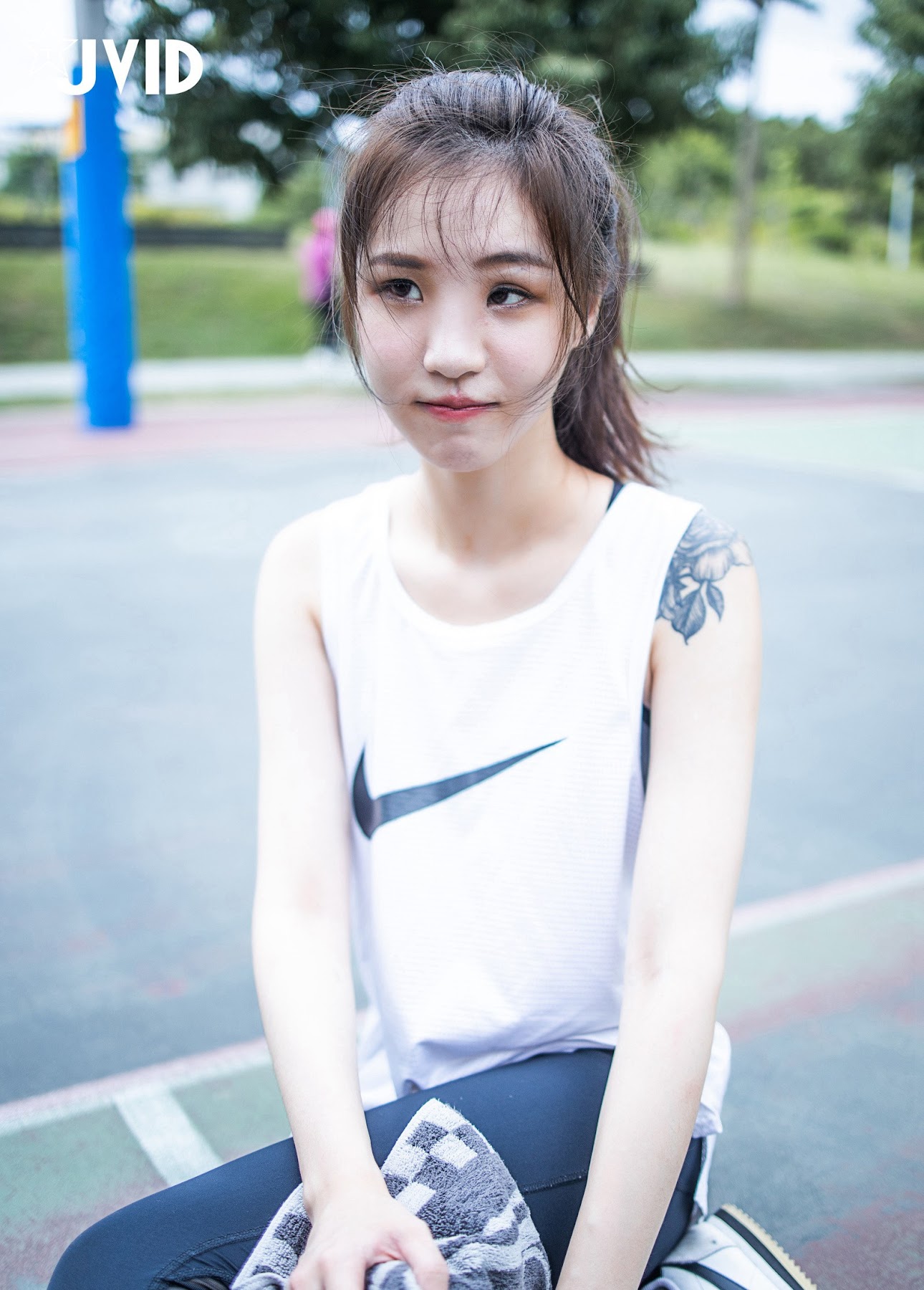 [JVID] Catlin – 高校初恋女生-运动后Sex-約打籃球-卻被好友偷約去旅館 - P26