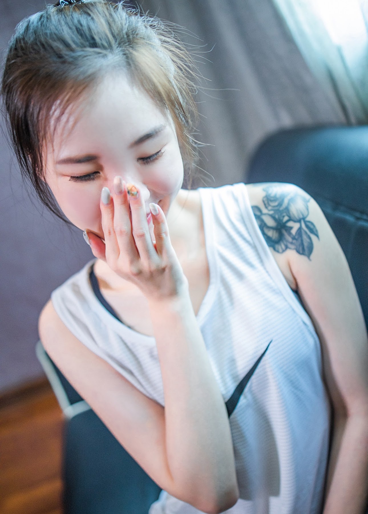 [JVID] Catlin – 高校初恋女生-运动后Sex-約打籃球-卻被好友偷約去旅館 - P38