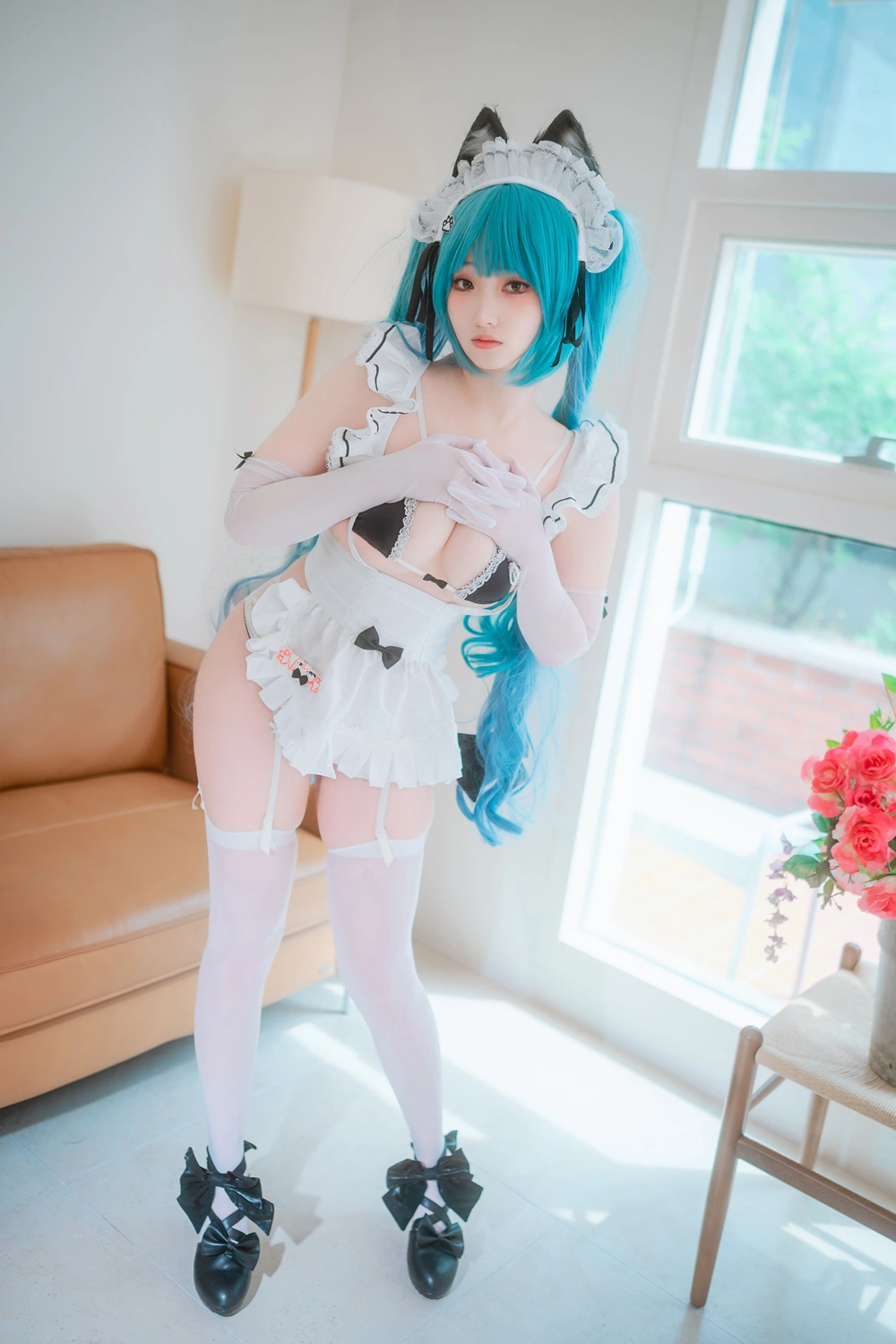 Bambi 밤비, DJAWA 「Nikke Privaty Unkind Maid」 - P34