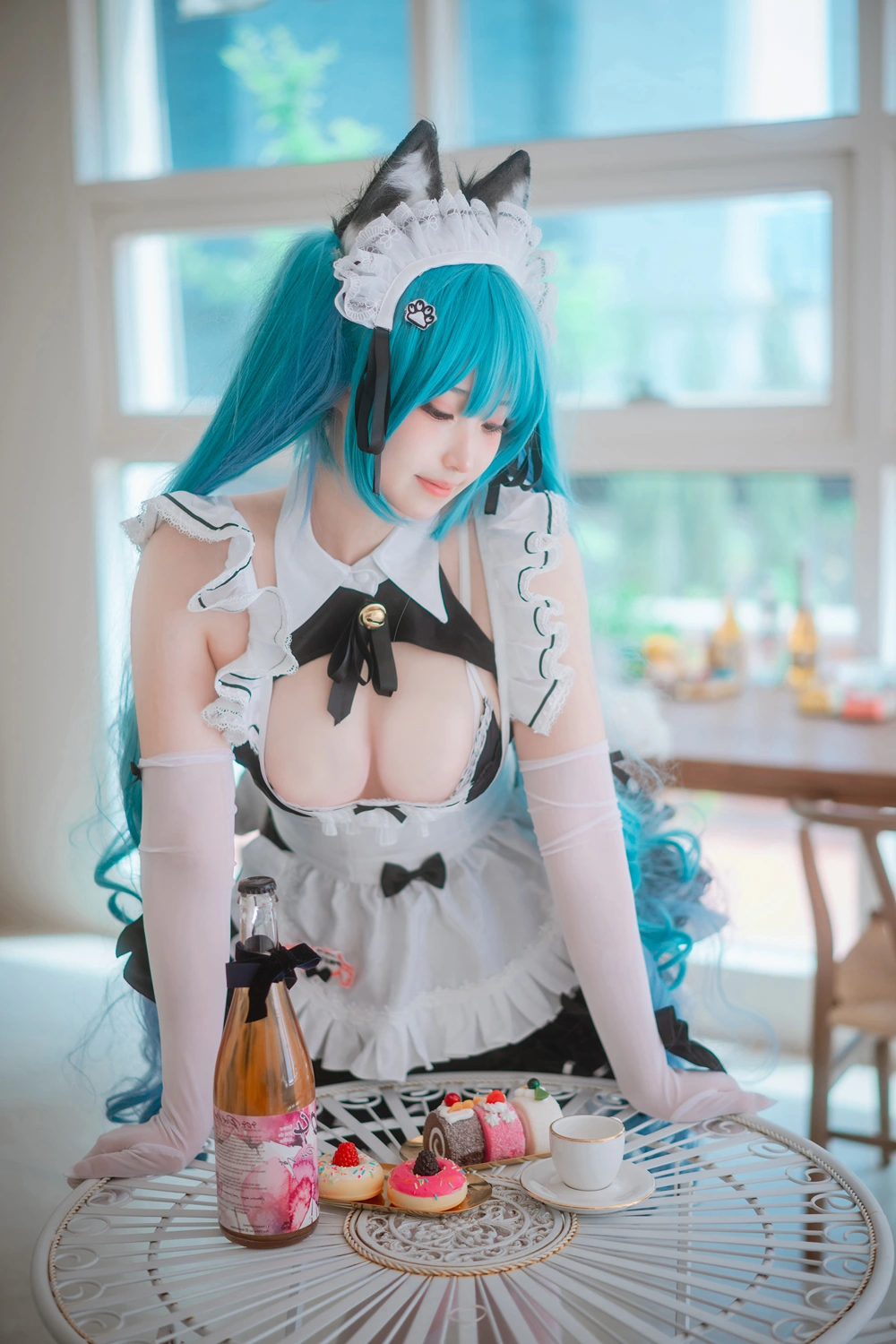 Bambi 밤비, DJAWA 「Nikke Privaty Unkind Maid」 - P7