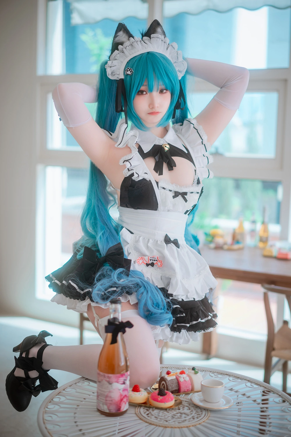 Bambi 밤비, DJAWA 「Nikke Privaty Unkind Maid」 - P8