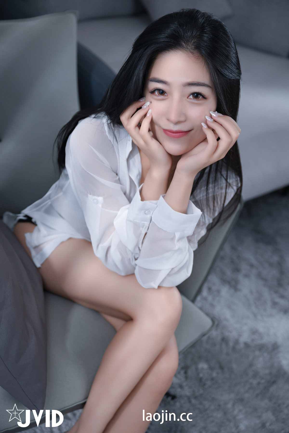 [JVID] 宋雨川 – 新到女同事上班第一天前先到我家裡作個拜訪 - P12