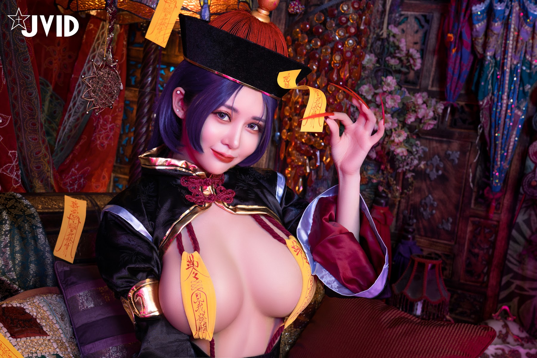 [JVID] 甜心幫 ღ 安希 – 菰蒲風動縱斜影，殭屍奶光《安希》膣得液滿 - P23