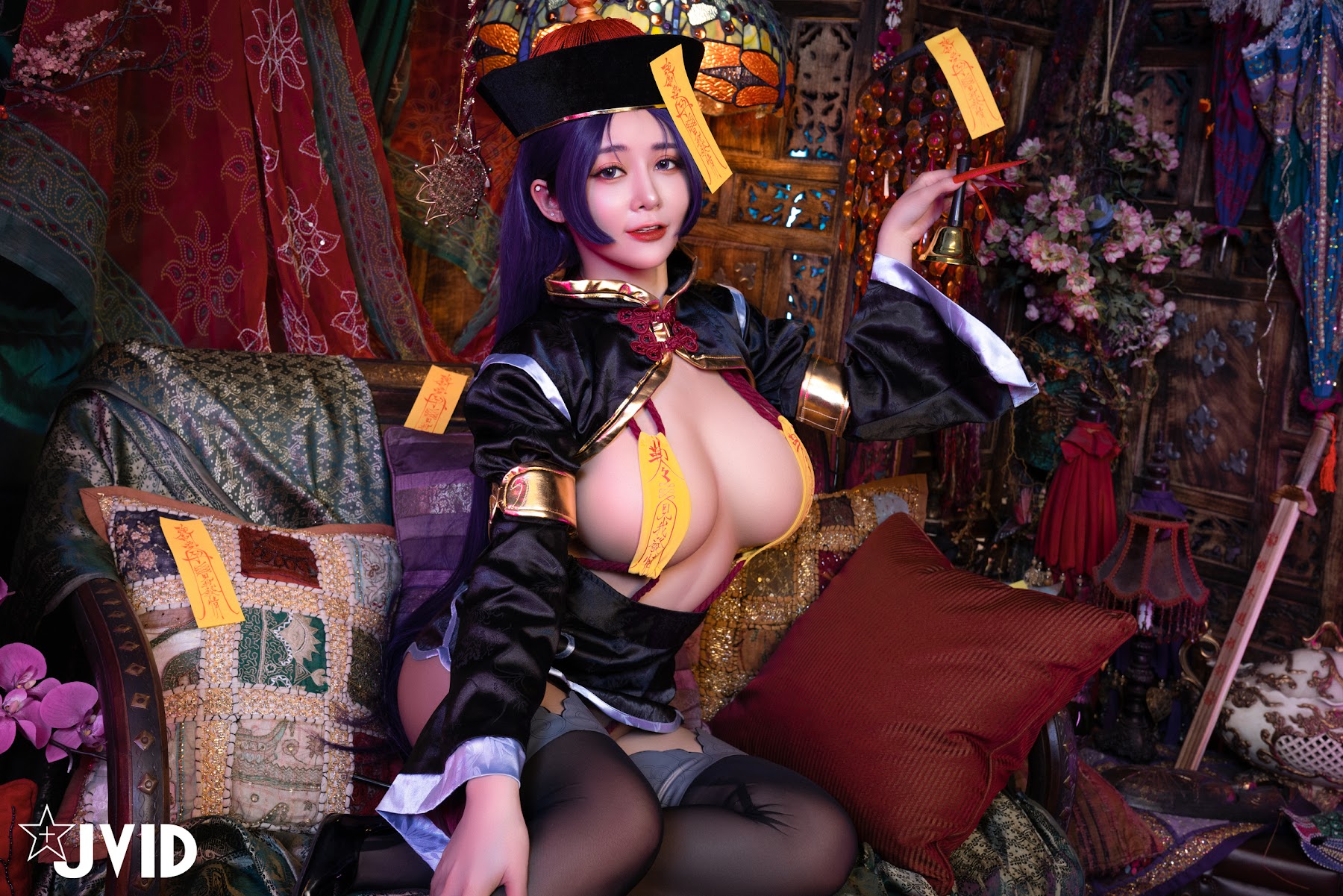 [JVID] 甜心幫 ღ 安希 – 菰蒲風動縱斜影，殭屍奶光《安希》膣得液滿 - P24