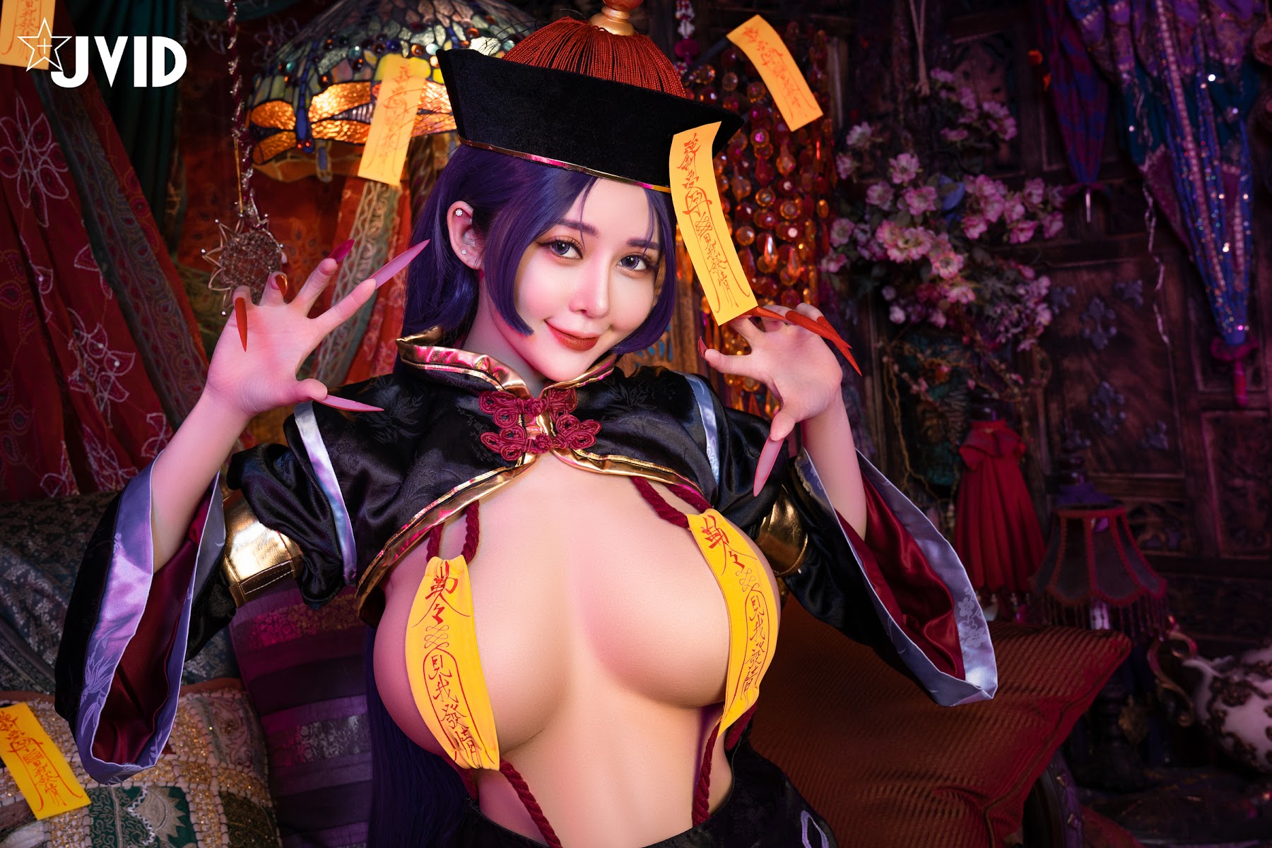 [JVID] 甜心幫 ღ 安希 – 菰蒲風動縱斜影，殭屍奶光《安希》膣得液滿 - P28