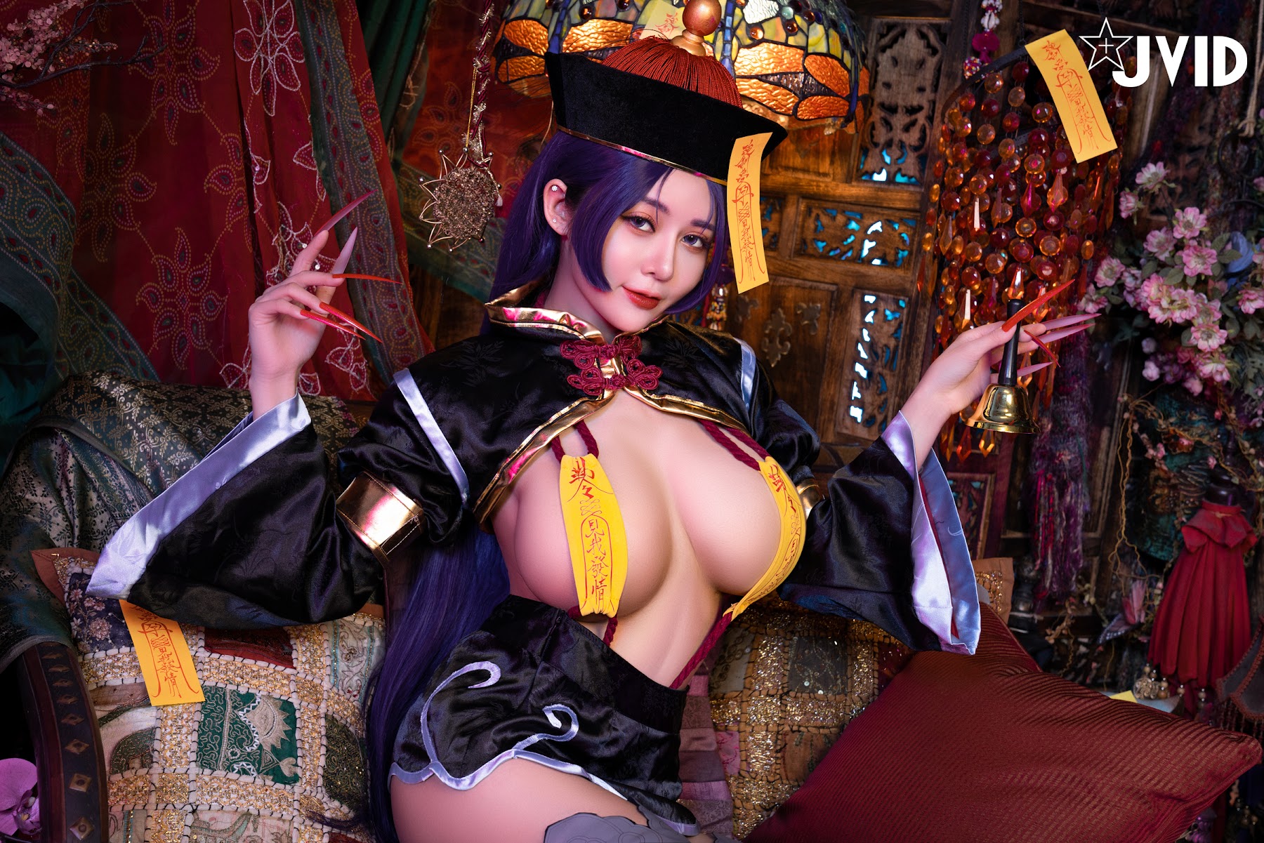 [JVID] 甜心幫 ღ 安希 – 菰蒲風動縱斜影，殭屍奶光《安希》膣得液滿 - P31