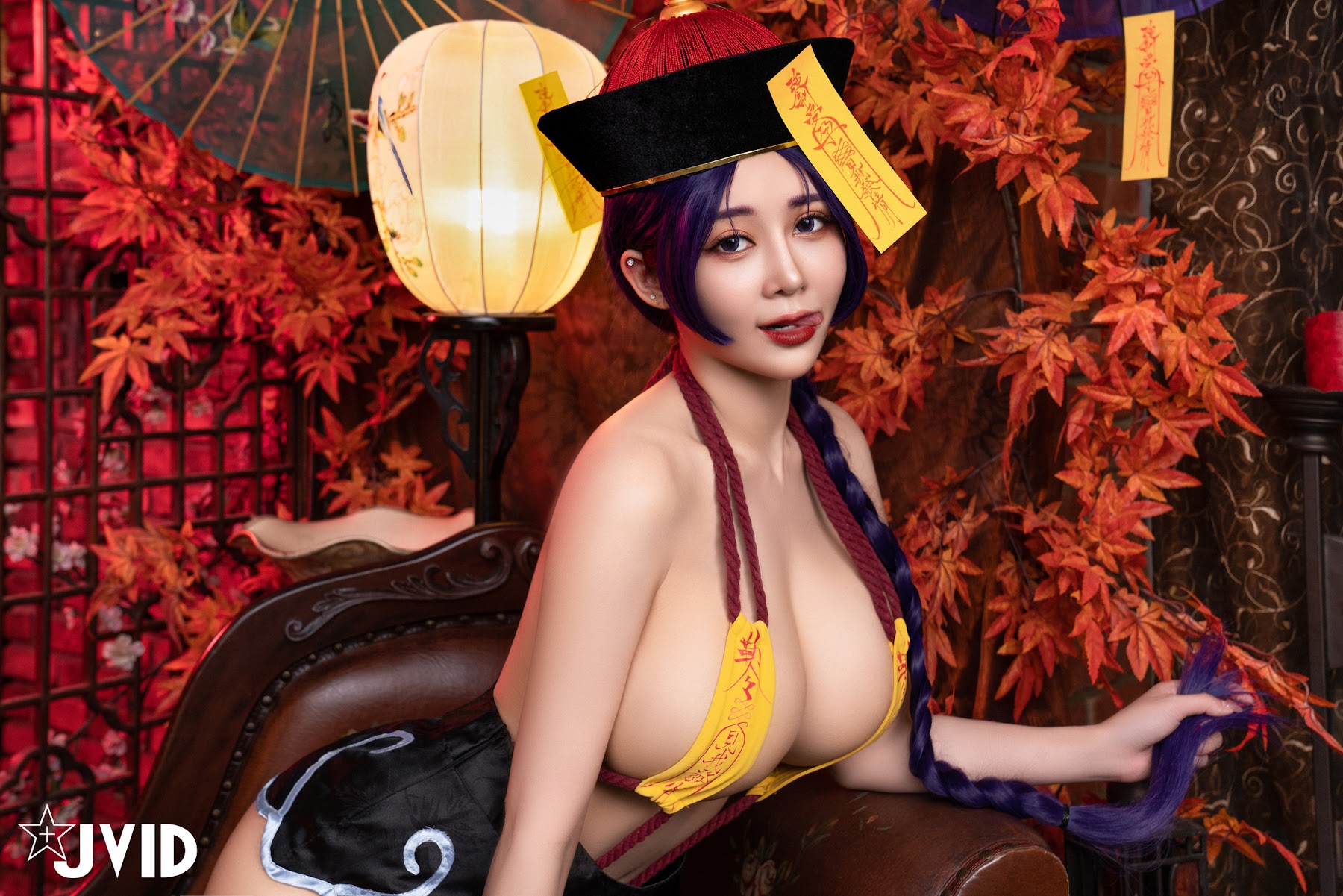 [JVID] 甜心幫 ღ 安希 – 菰蒲風動縱斜影，殭屍奶光《安希》膣得液滿 - P38