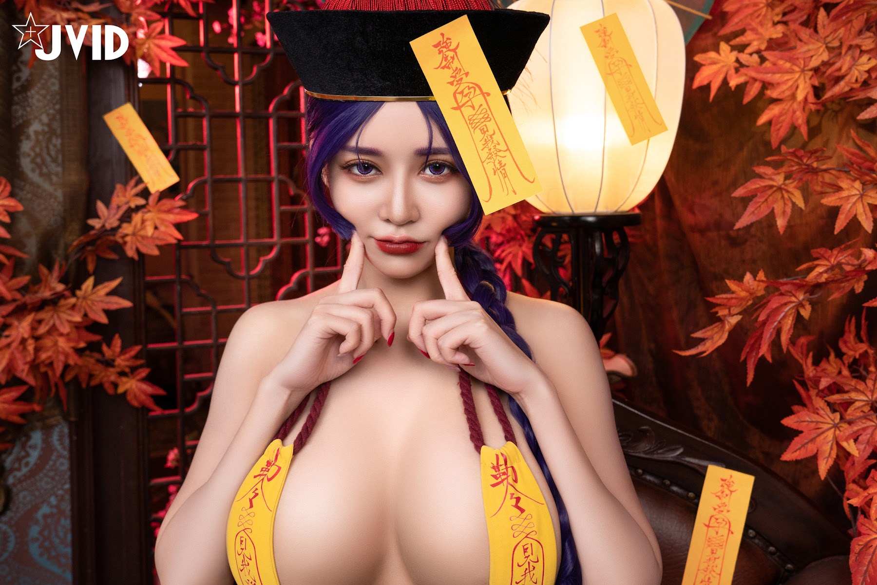 [JVID] 甜心幫 ღ 安希 – 菰蒲風動縱斜影，殭屍奶光《安希》膣得液滿 - P39