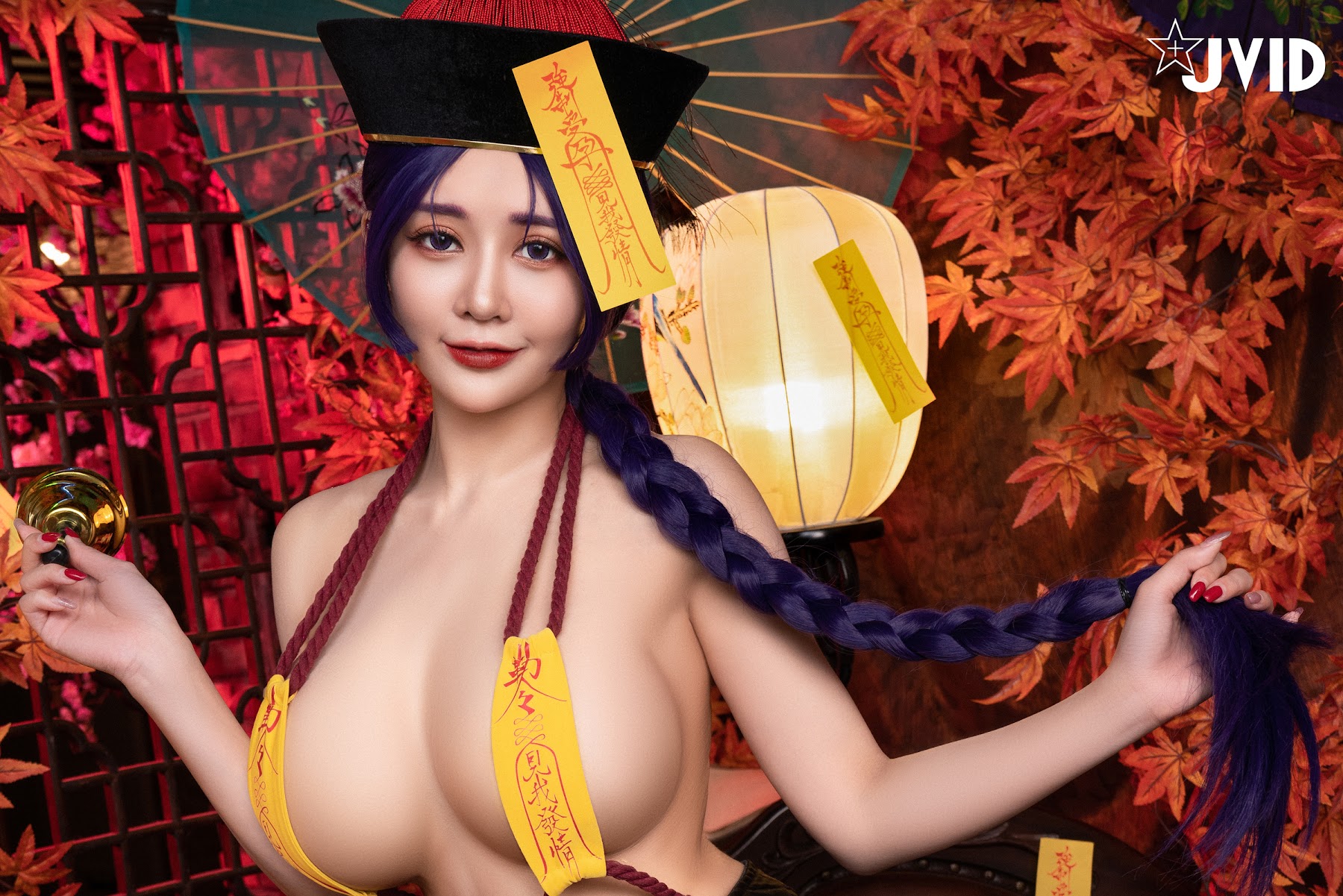[JVID] 甜心幫 ღ 安希 – 菰蒲風動縱斜影，殭屍奶光《安希》膣得液滿 - P40