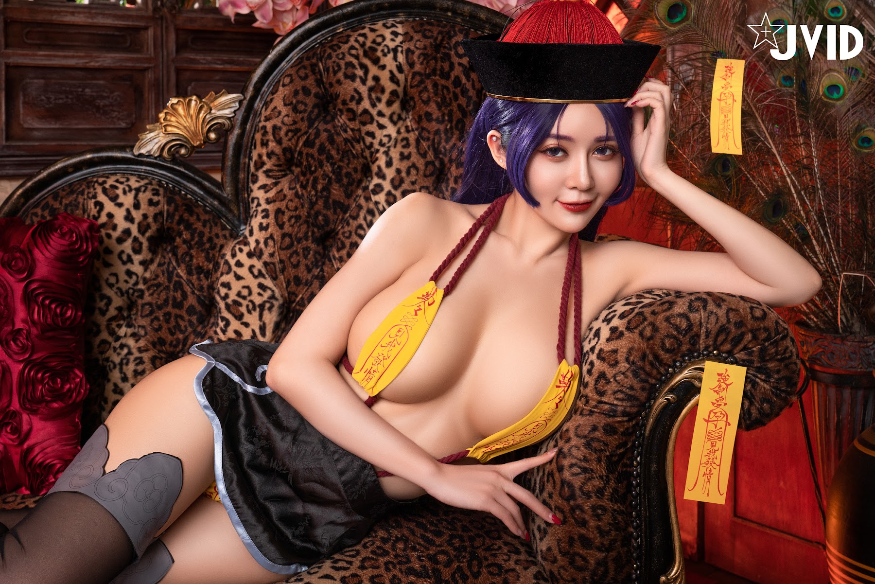 [JVID] 甜心幫 ღ 安希 – 菰蒲風動縱斜影，殭屍奶光《安希》膣得液滿 - P42
