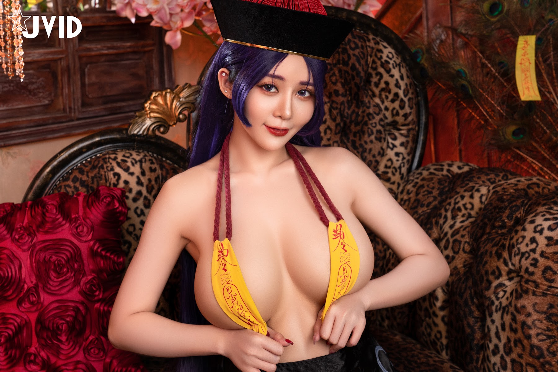 [JVID] 甜心幫 ღ 安希 – 菰蒲風動縱斜影，殭屍奶光《安希》膣得液滿 - P47