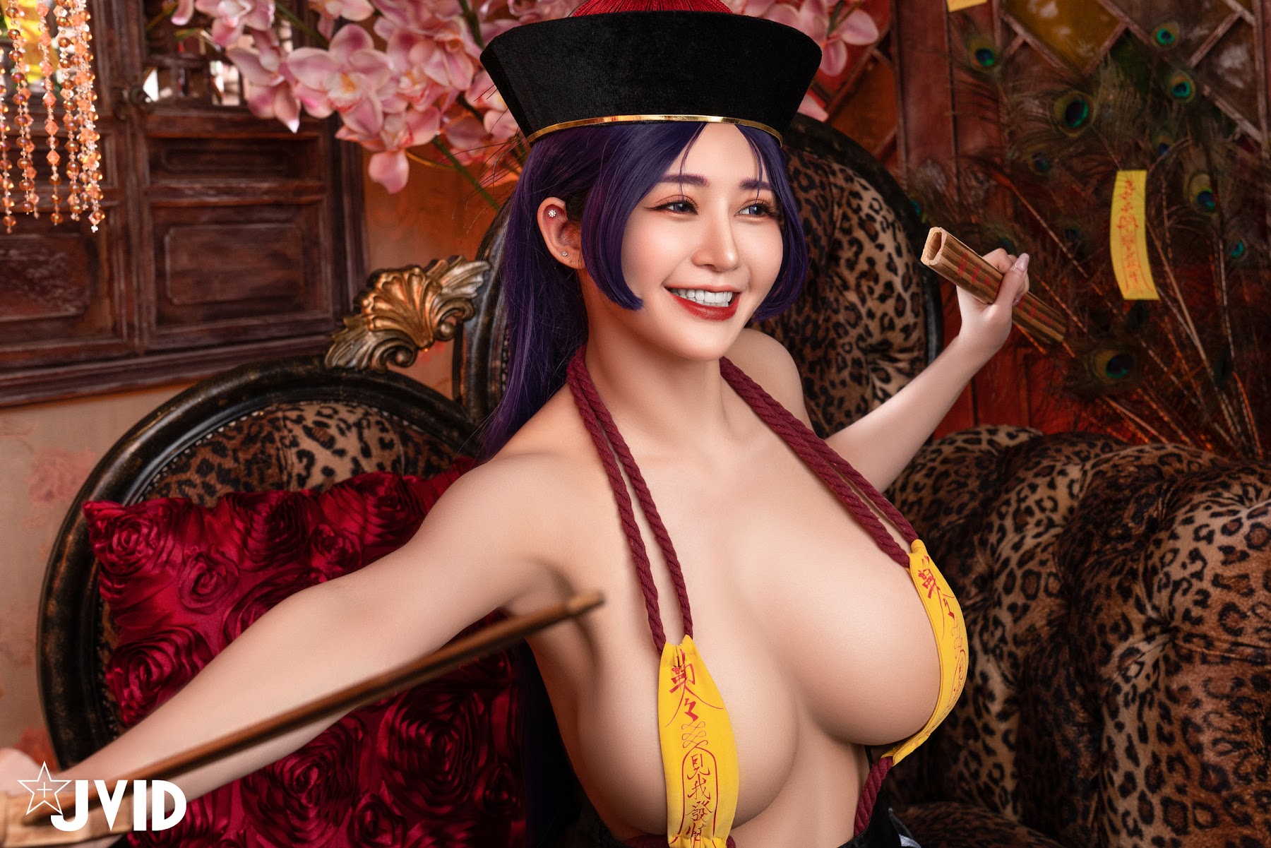 [JVID] 甜心幫 ღ 安希 – 菰蒲風動縱斜影，殭屍奶光《安希》膣得液滿 - P50