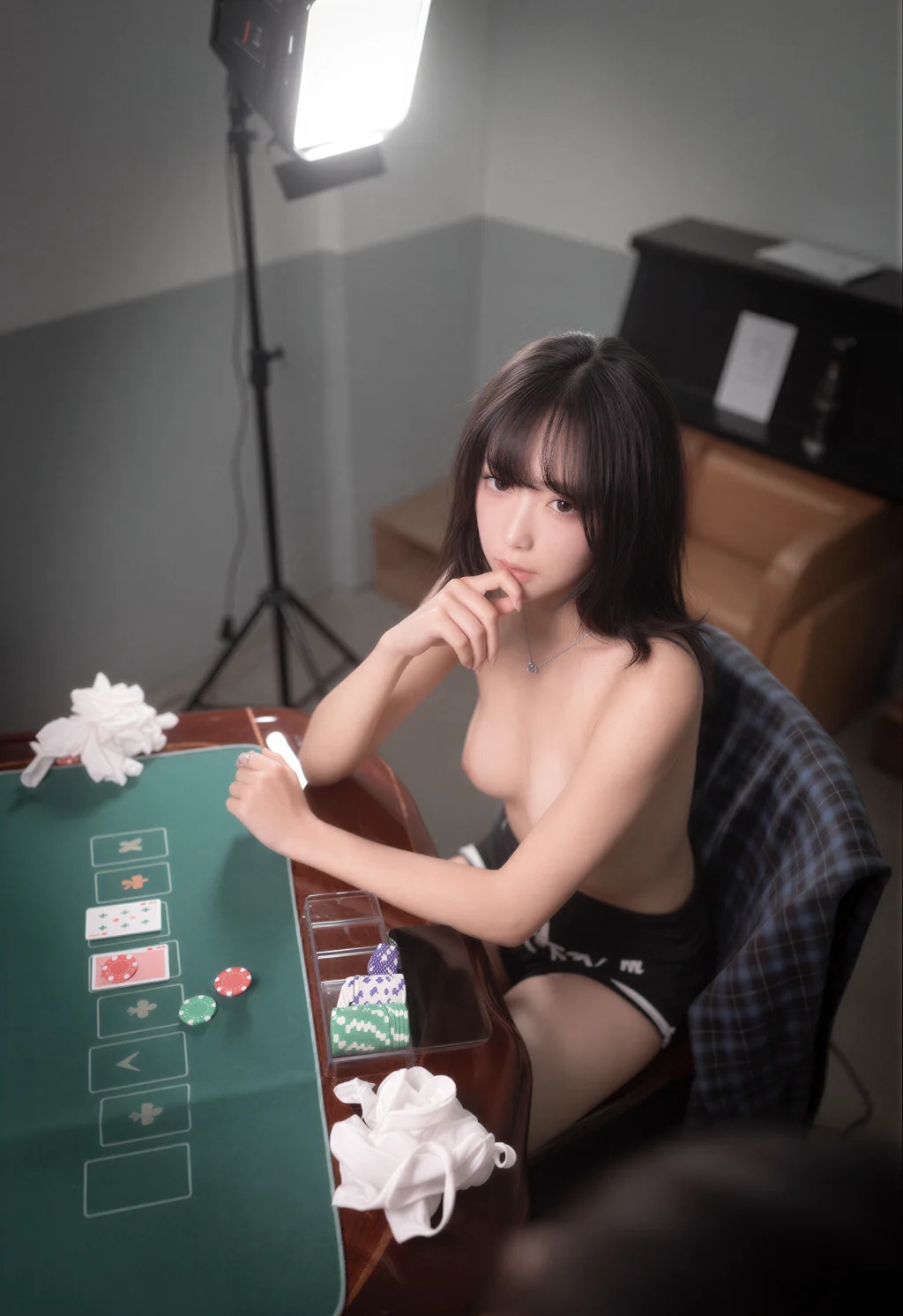 [AI Enhanced] Pure Media Vol.303: Hina (히나) Bad Boss Make Info Public Cunt (45 photos) - P27