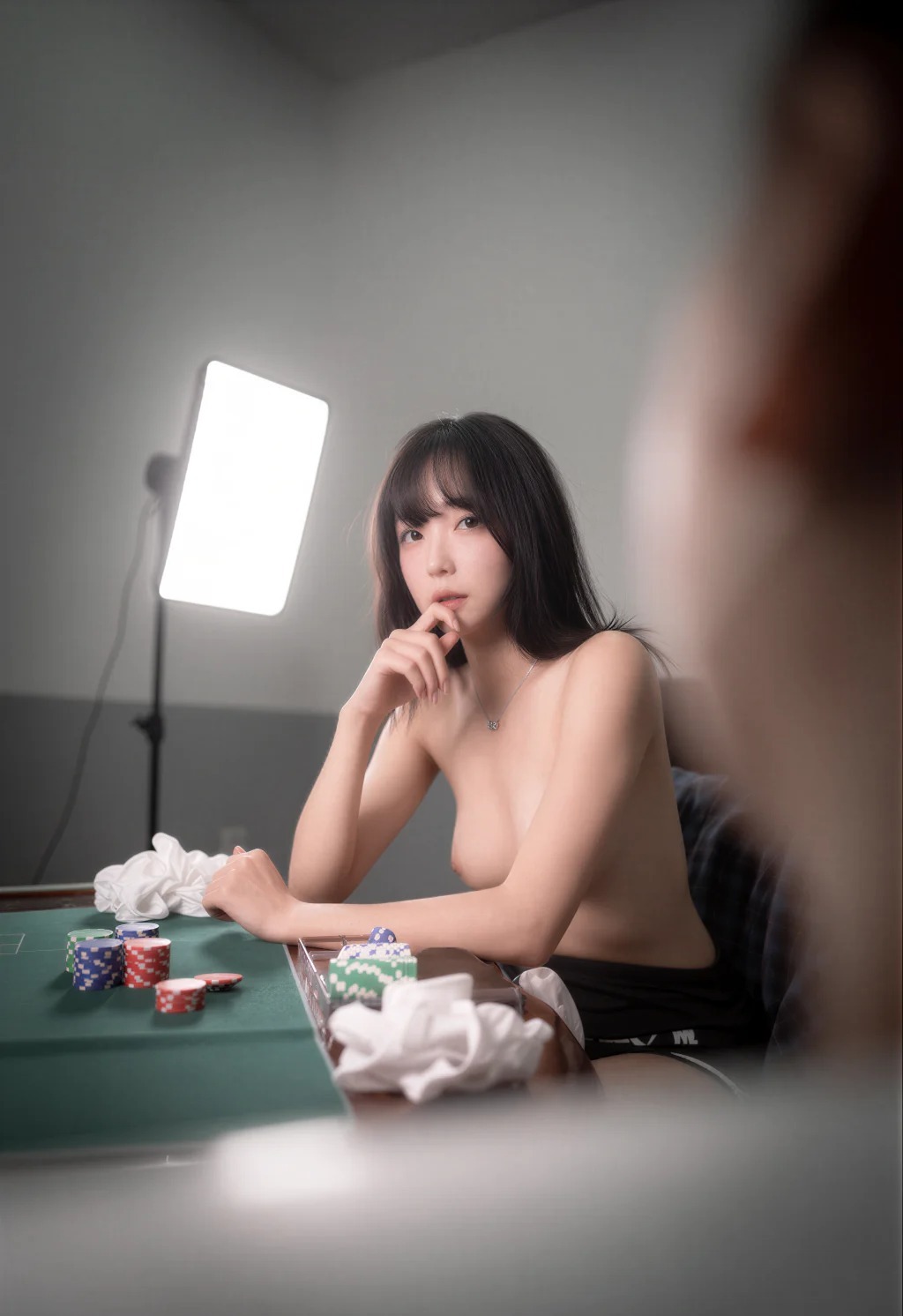[AI Enhanced] Pure Media Vol.303: Hina (히나) Bad Boss Make Info Public Cunt (45 photos) - P28