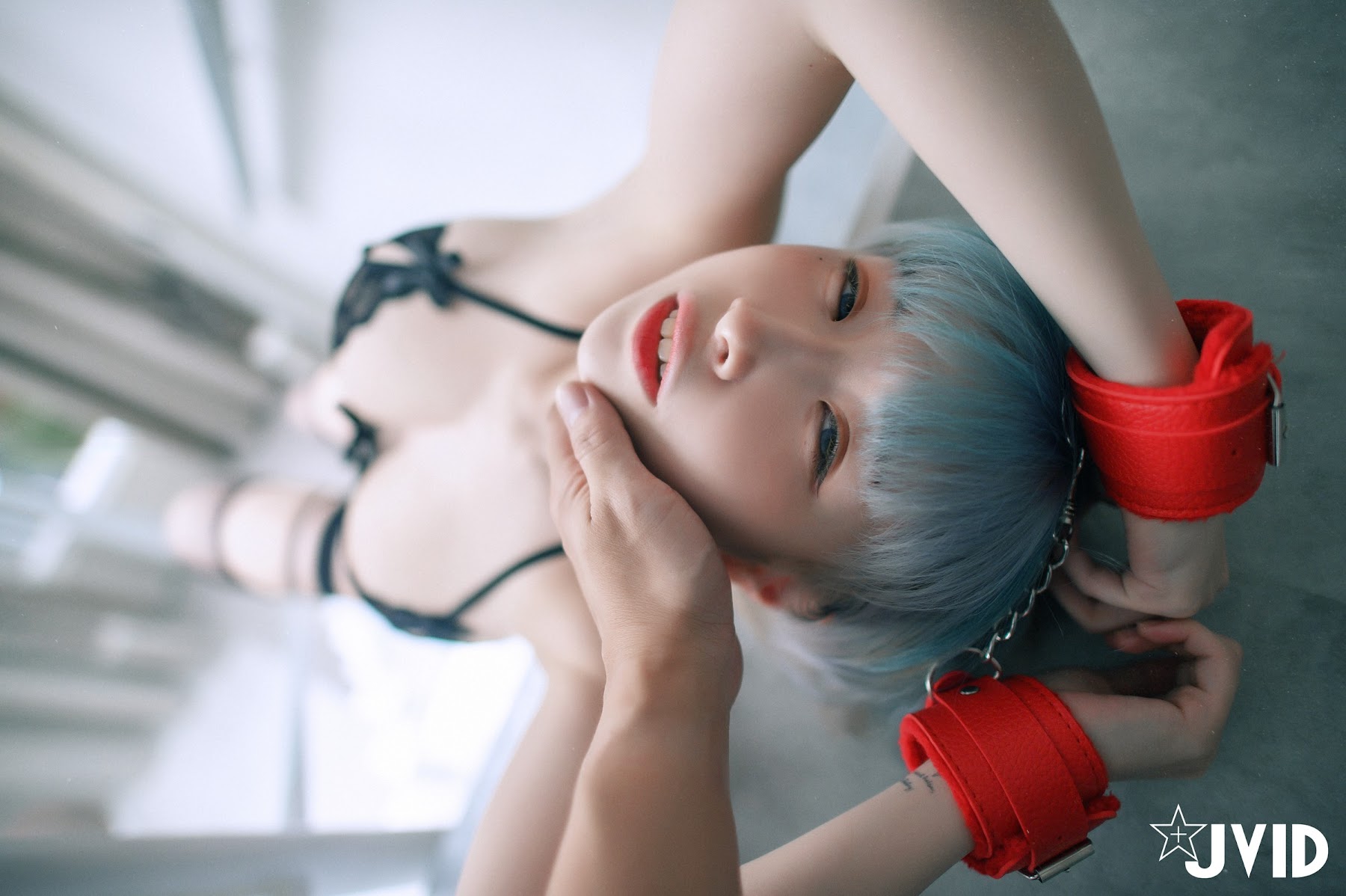 [JVID] 黎菲儿 – 强制拘束-M属性体质大爆发-限制行动-任你蹂躏 - P130
