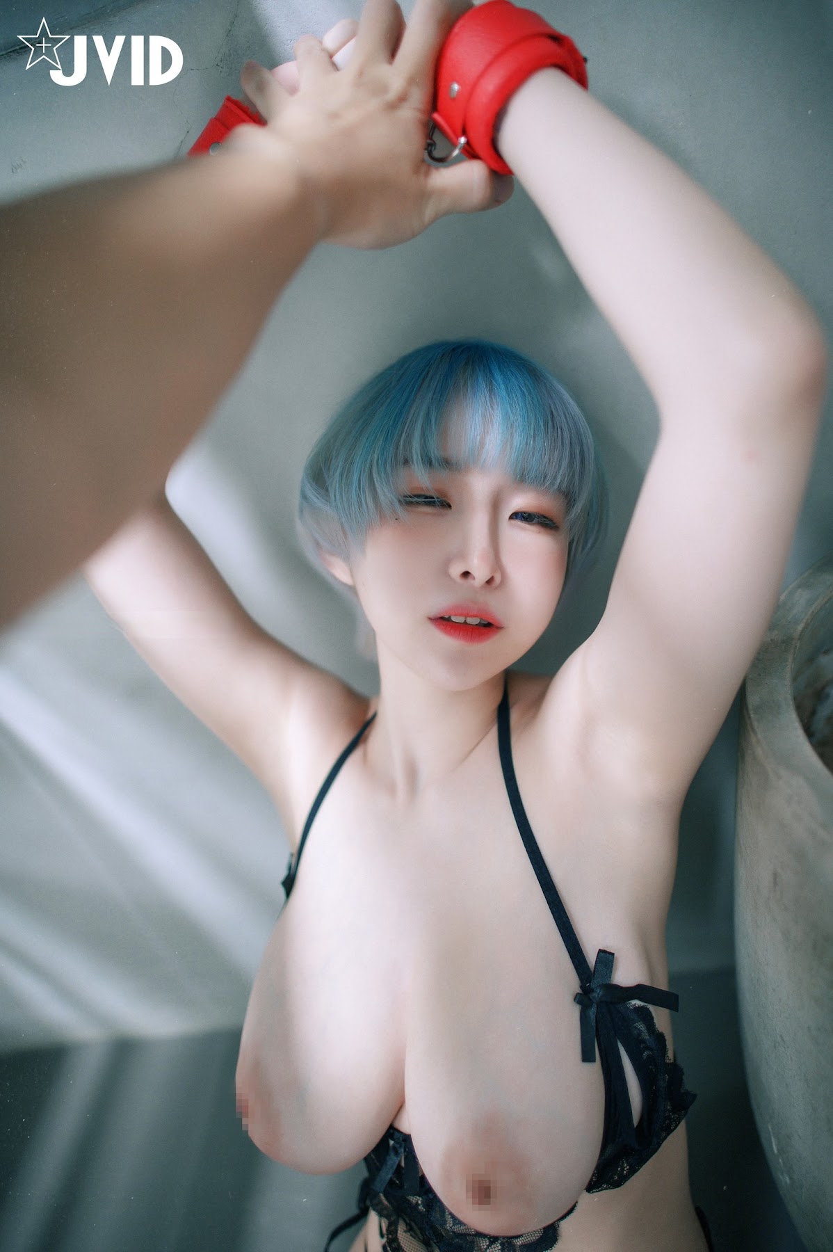 [JVID] 黎菲儿 – 强制拘束-M属性体质大爆发-限制行动-任你蹂躏 - P138
