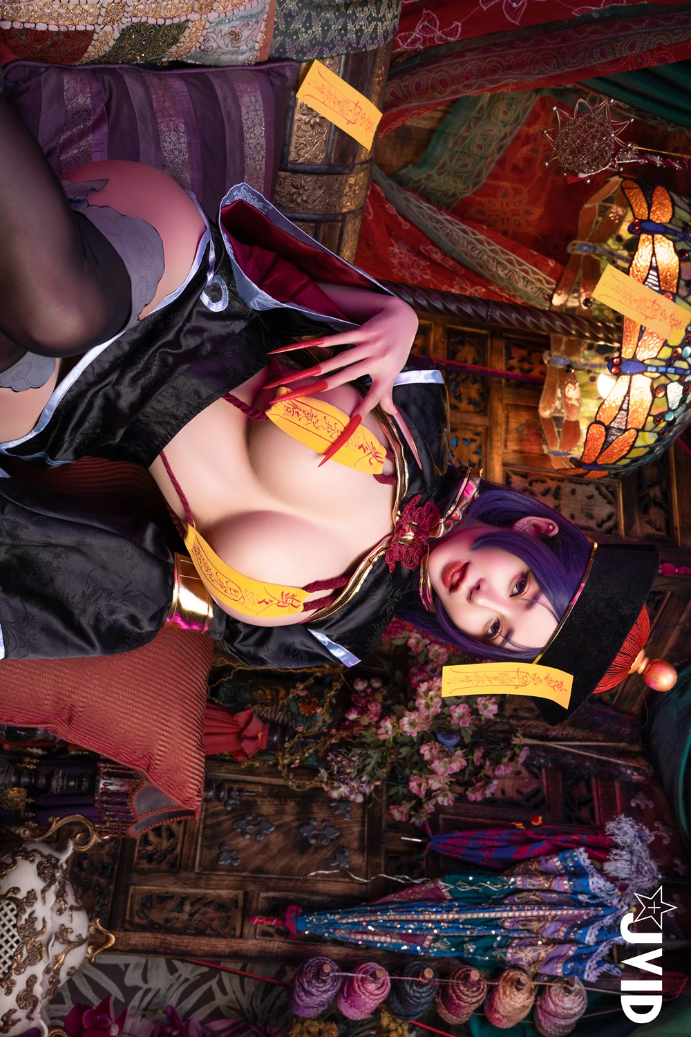 JVID 甜心幫 ღ 安希 – 菰蒲風動縱斜影，殭屍奶光《安希》膣得液滿 - P10