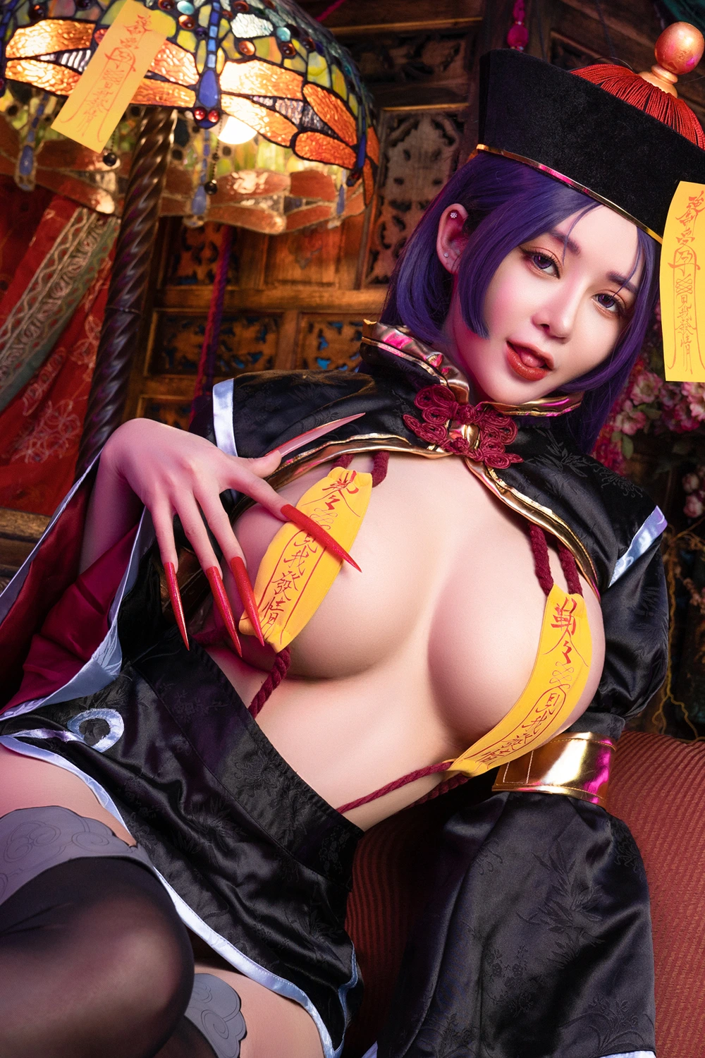 JVID 甜心幫 ღ 安希 – 菰蒲風動縱斜影，殭屍奶光《安希》膣得液滿 - P11