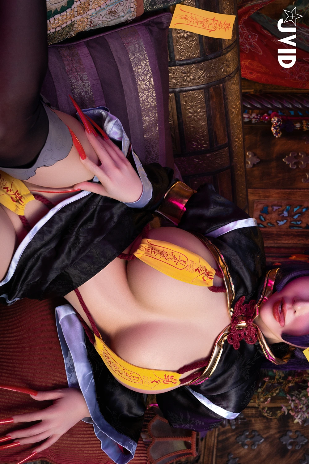 JVID 甜心幫 ღ 安希 – 菰蒲風動縱斜影，殭屍奶光《安希》膣得液滿 - P13
