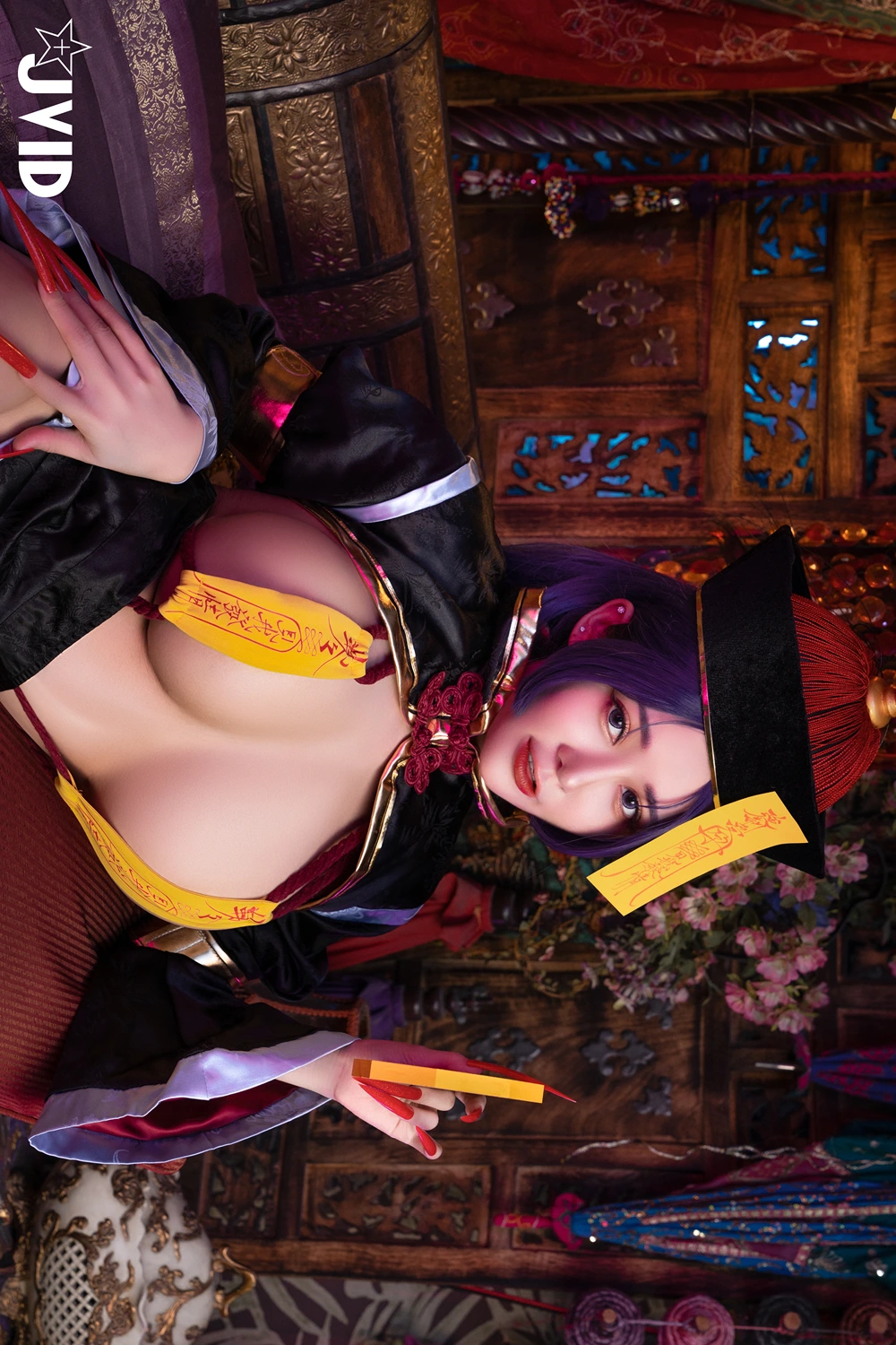 JVID 甜心幫 ღ 安希 – 菰蒲風動縱斜影，殭屍奶光《安希》膣得液滿 - P14