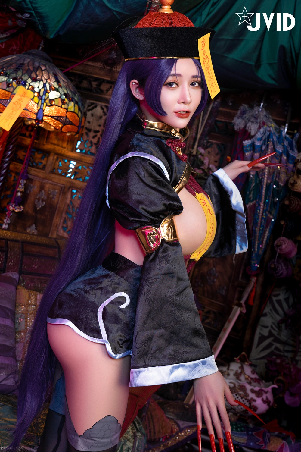 JVID 甜心幫 ღ 安希 – 菰蒲風動縱斜影，殭屍奶光《安希》膣得液滿 - P19