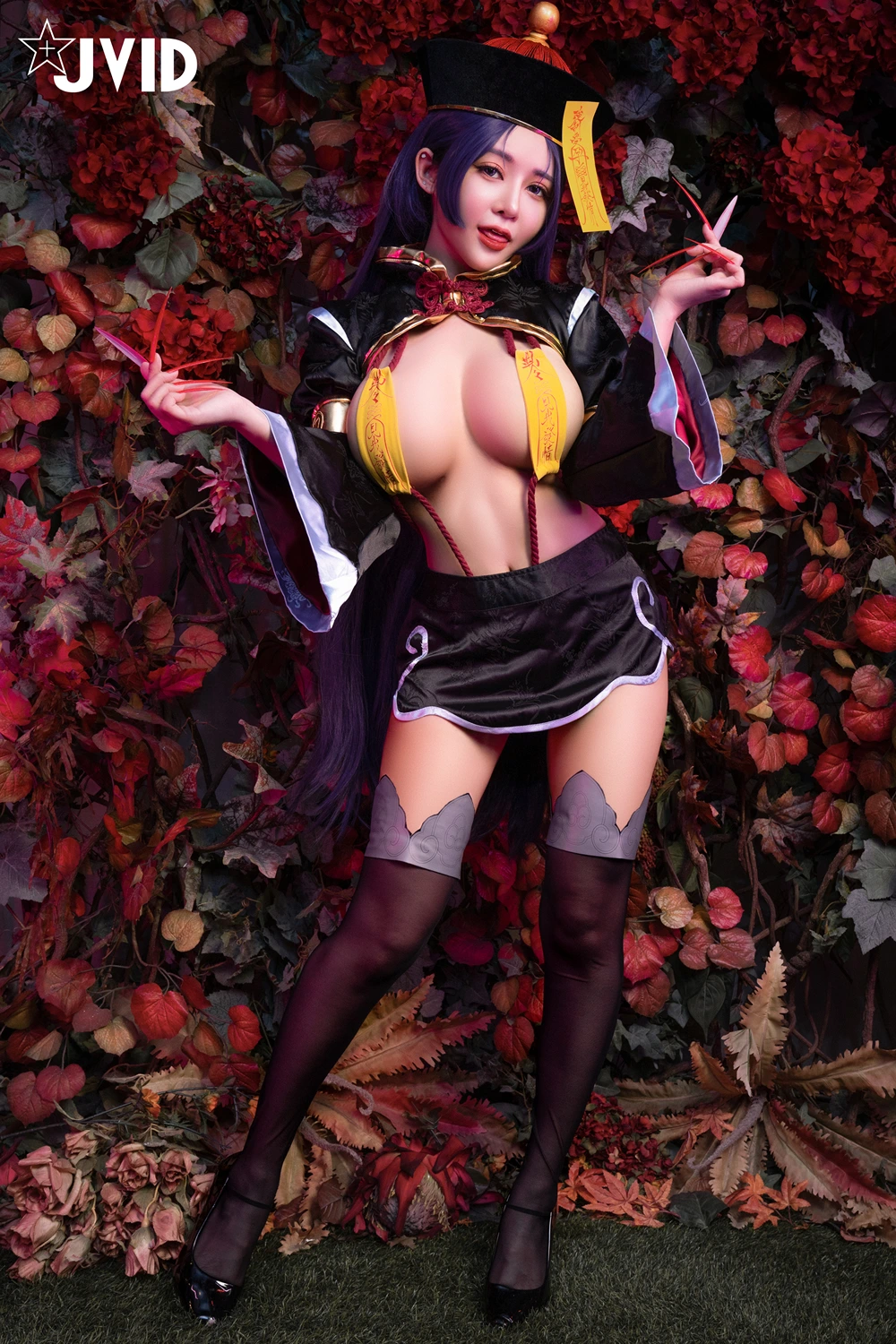 JVID 甜心幫 ღ 安希 – 菰蒲風動縱斜影，殭屍奶光《安希》膣得液滿 - P3