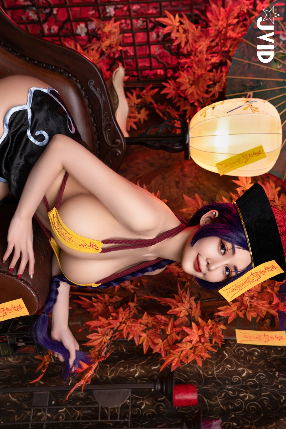JVID 甜心幫 ღ 安希 – 菰蒲風動縱斜影，殭屍奶光《安希》膣得液滿 - P40