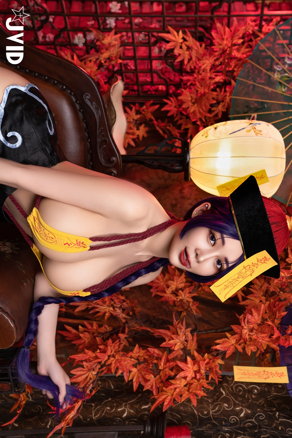 JVID 甜心幫 ღ 安希 – 菰蒲風動縱斜影，殭屍奶光《安希》膣得液滿 - P41